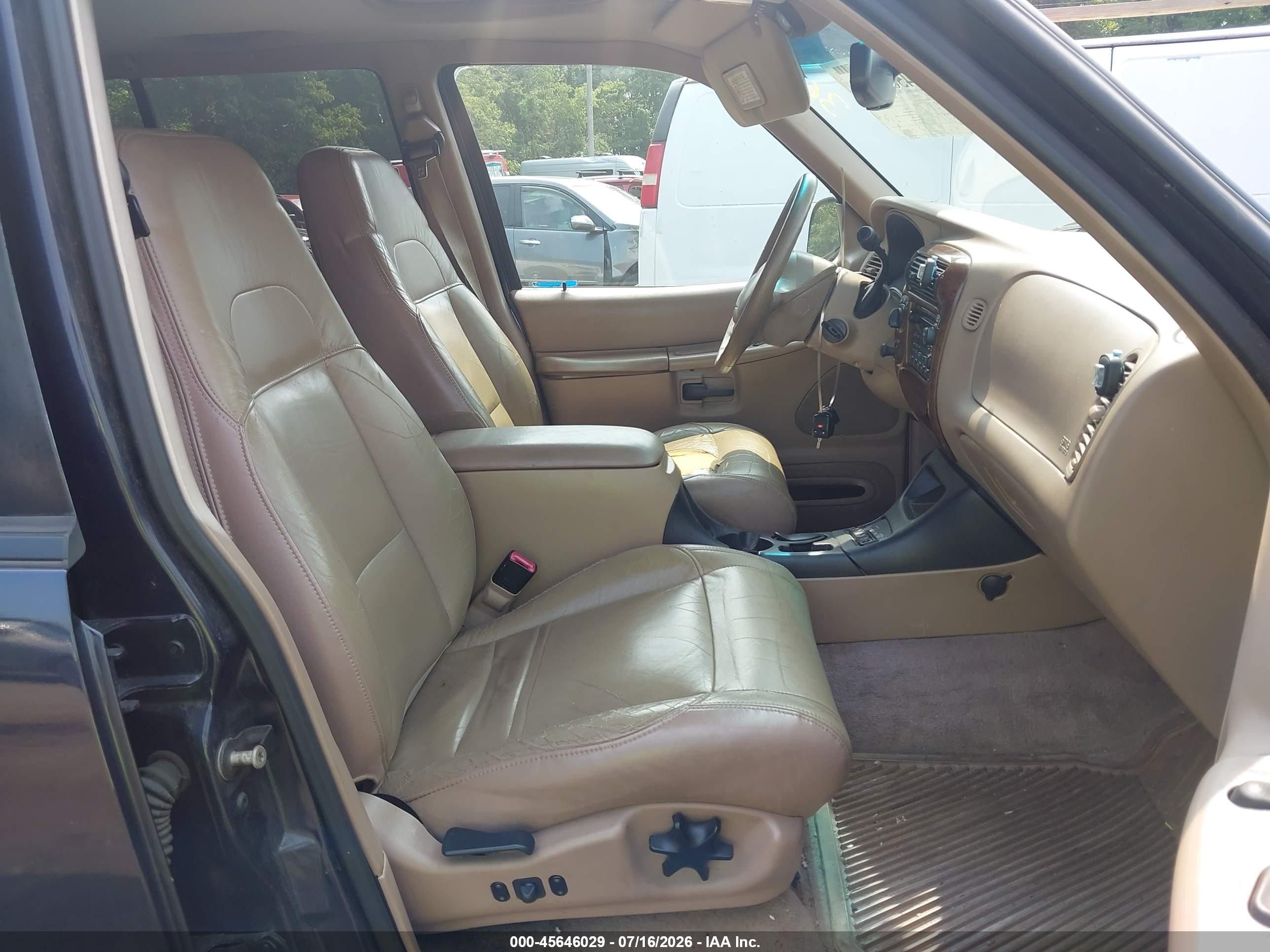 2000 Ford Explorer Eddie Bauer Dark Blue vin: 1FMDU74E7YZA66858