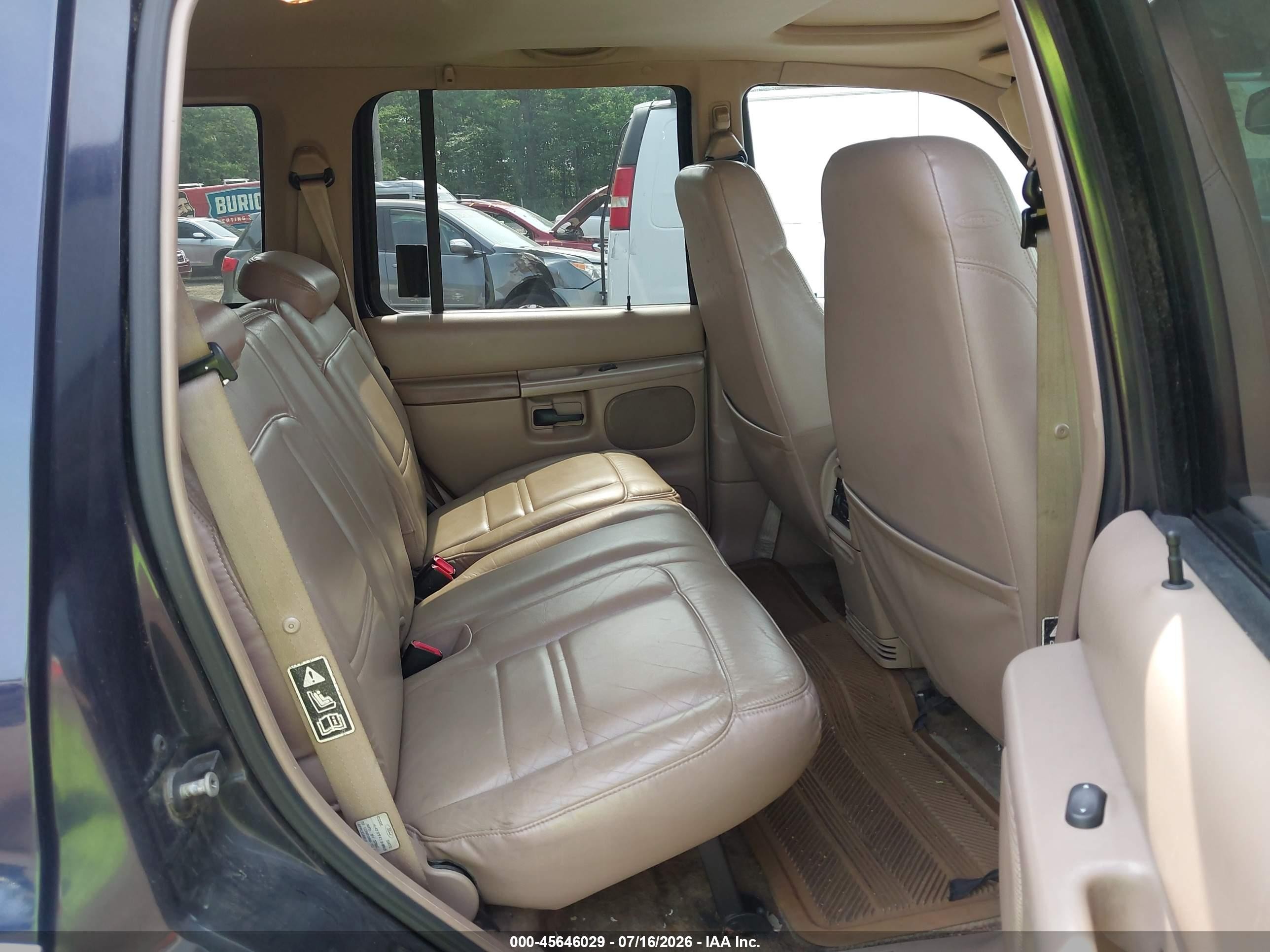 2000 Ford Explorer Eddie Bauer Dark Blue vin: 1FMDU74E7YZA66858