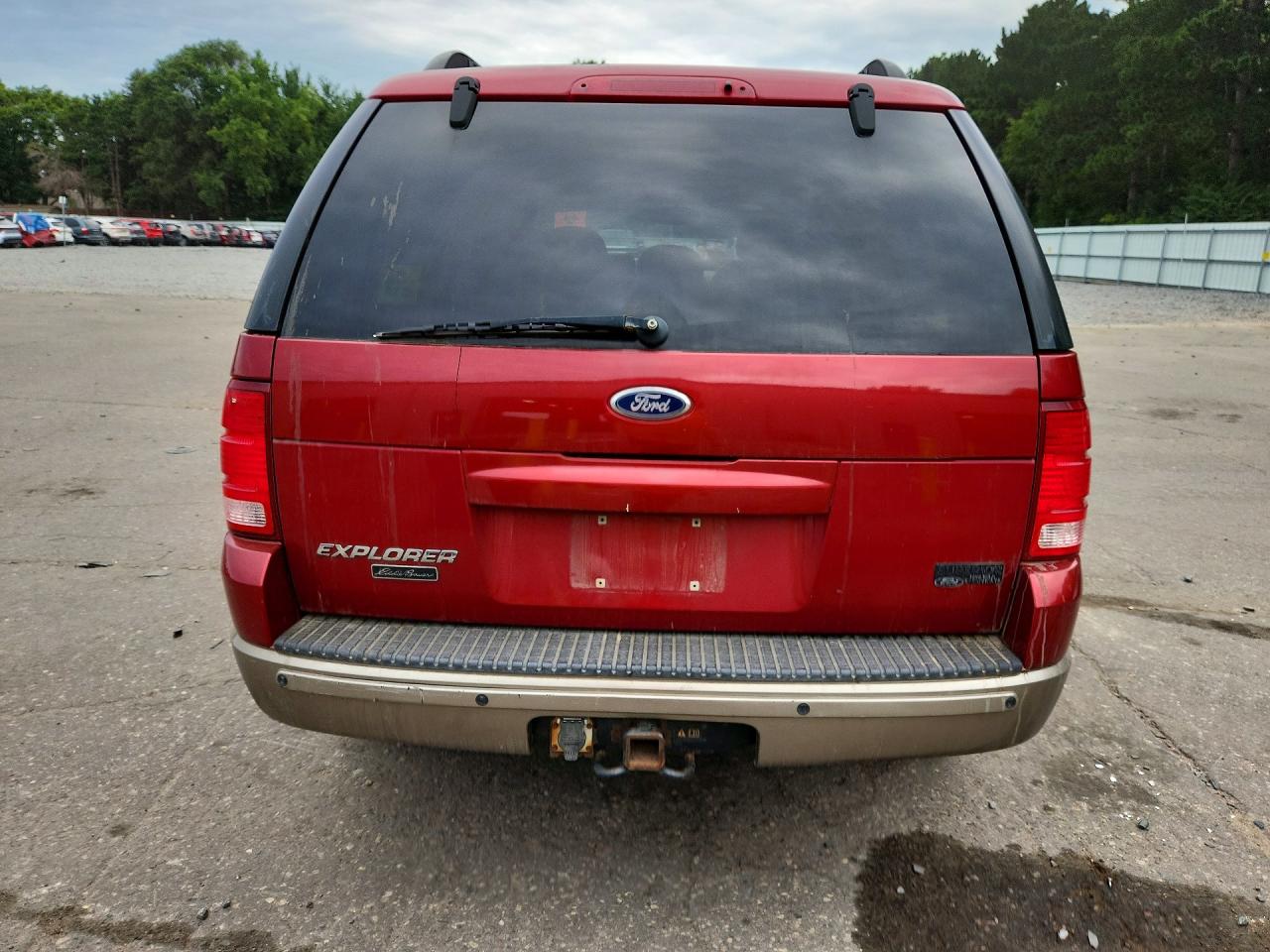 2003 Ford Explorer Eddie Bauer Red vin: 1FMDU74K03UA03287