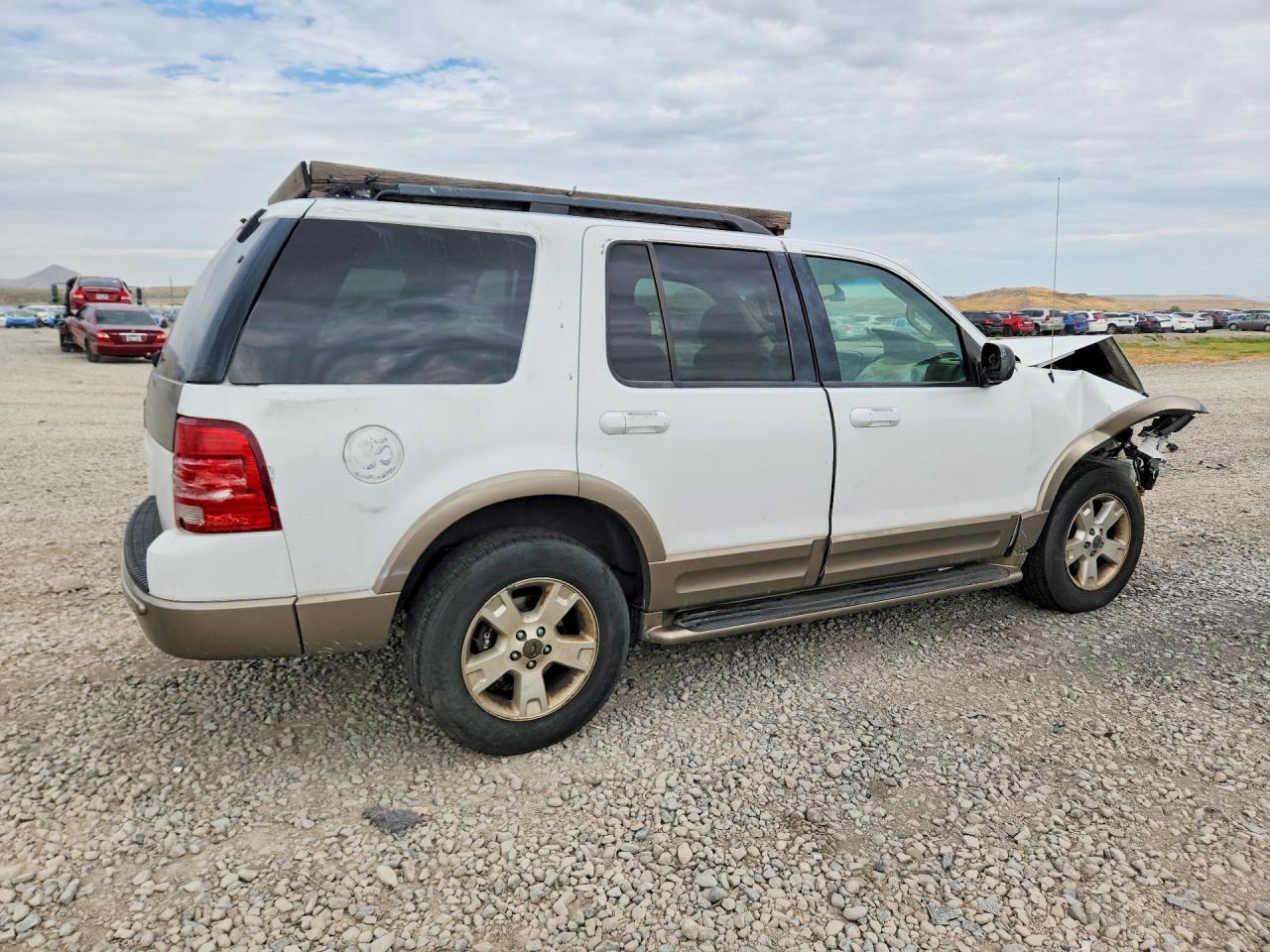 2003 Ford Explorer Eddie Bauer Белый vin: 1FMDU74K03ZB15557