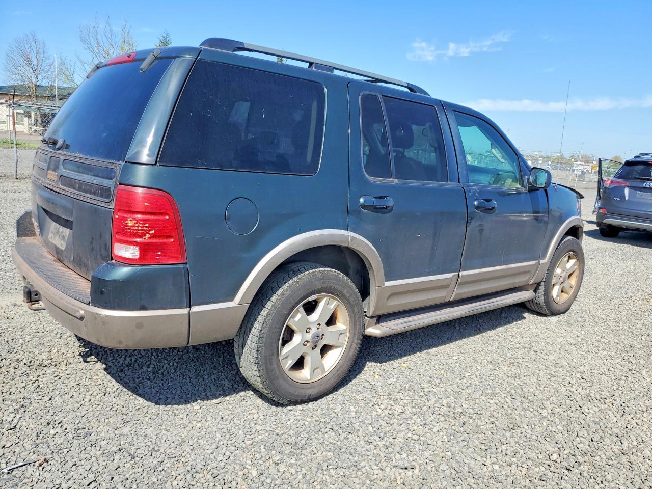 2003 Ford Explorer Eddie Bauer Green vin: 1FMDU74K53UC43127