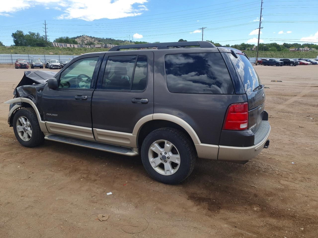 2005 Ford Explorer Eddie Bauer Gray vin: 1FMDU74W05UA69652