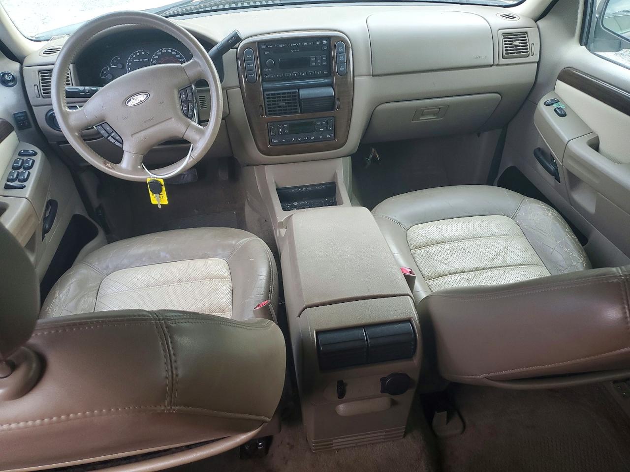 2002 Ford Explorer Eddie Bauer White vin: 1FMDU74W42UA76065