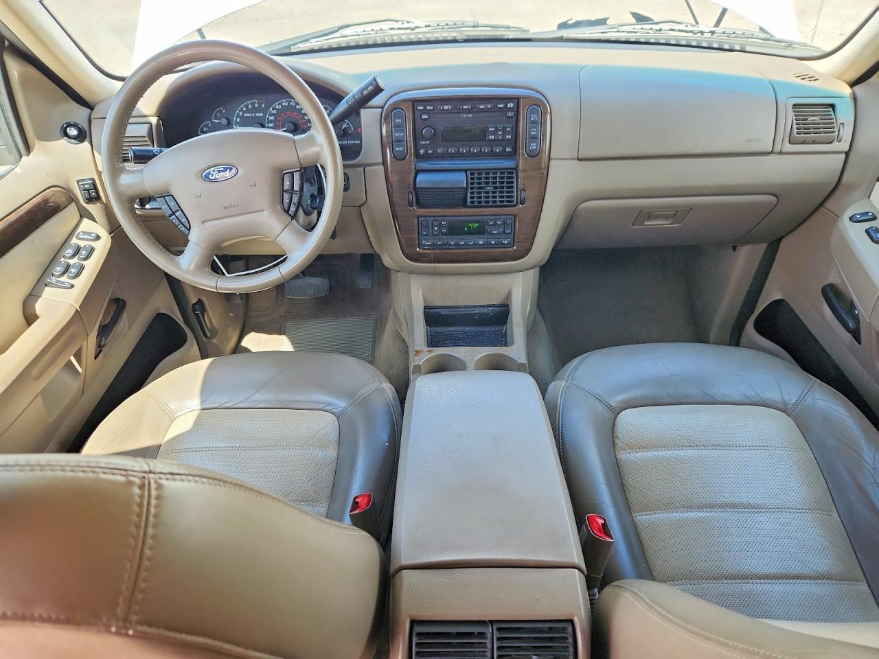 2002 Ford Explorer Eddie Bauer White vin: 1FMDU74W52ZB66280