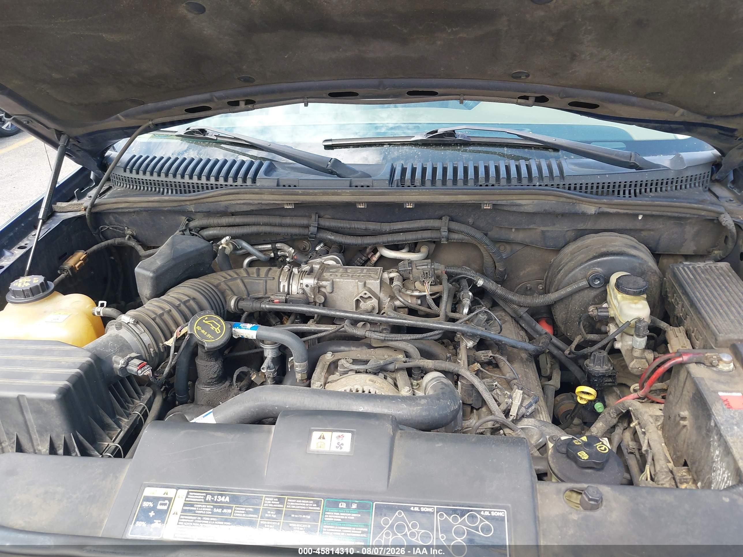 2004 Ford Explorer Eddie Bauer Blue vin: 1FMDU74W54ZA05401