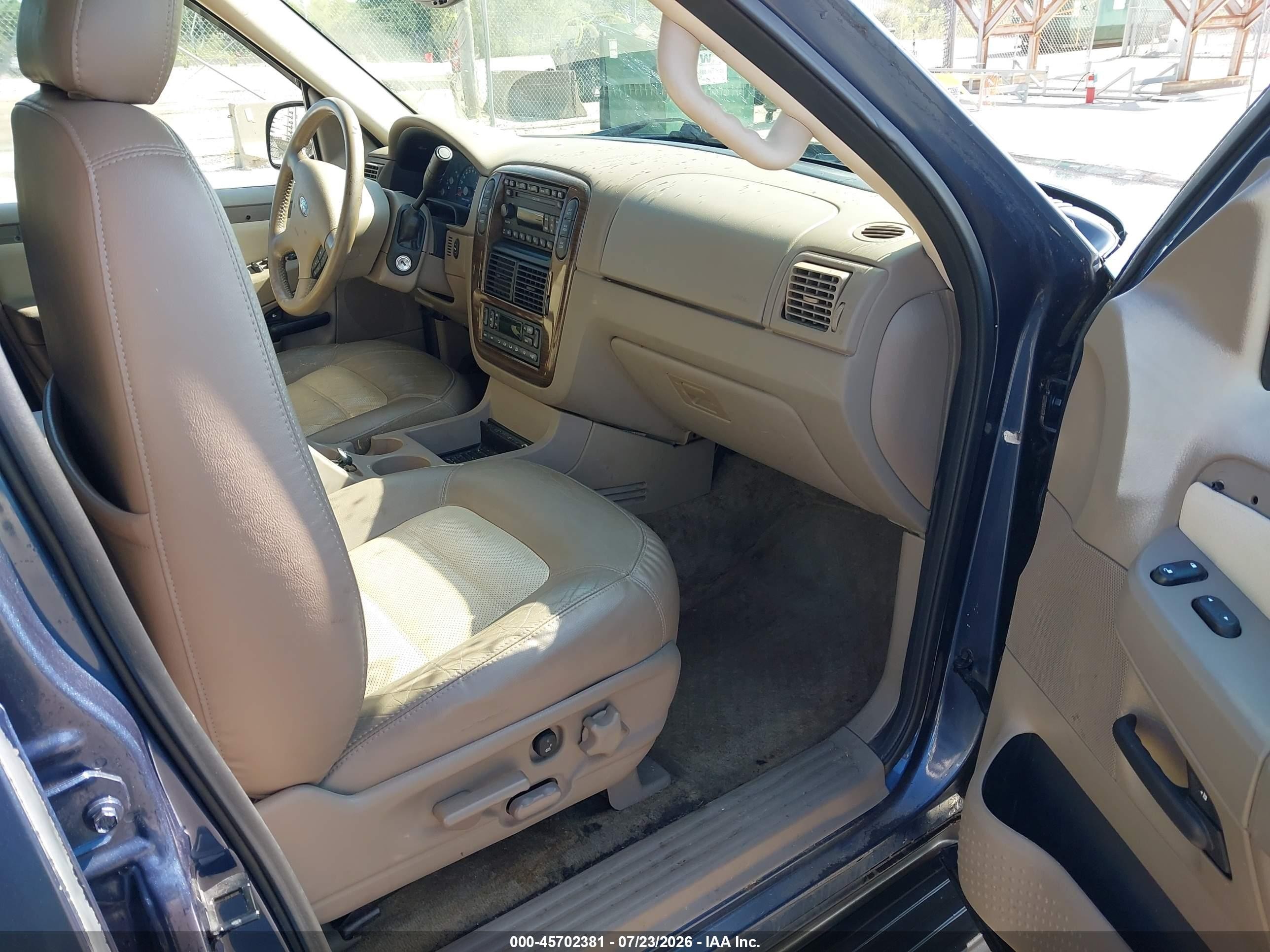 2003 Ford Explorer Eddie Bauer Синий vin: 1FMDU74W73ZA17967