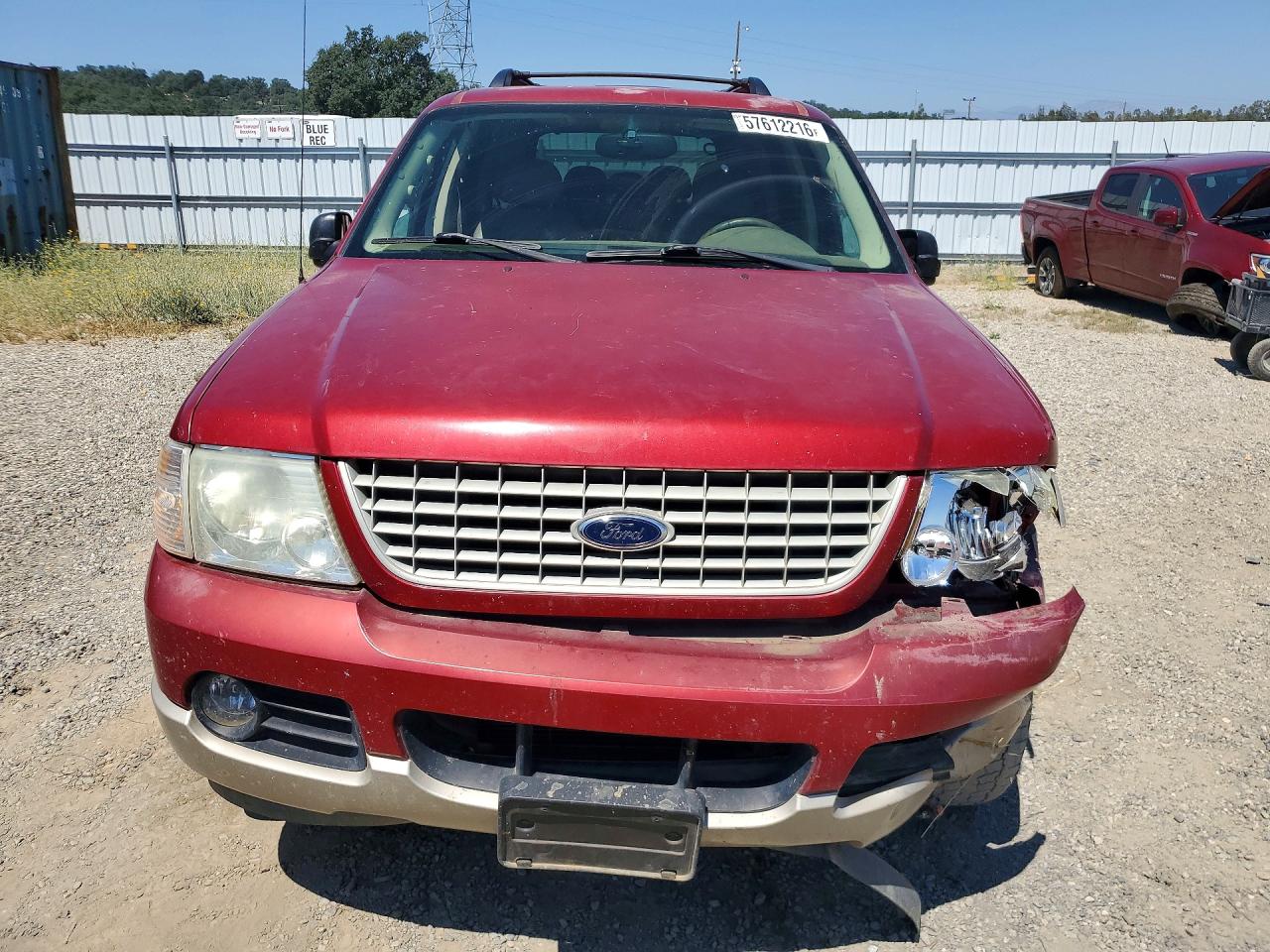 2005 Ford Explorer Eddie Bauer Red vin: 1FMDU74W75UA15197