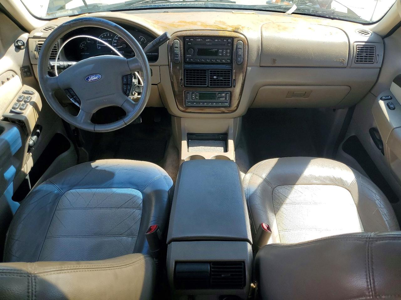 2002 Ford Explorer Eddie Bauer Green vin: 1FMDU74W82UD66177
