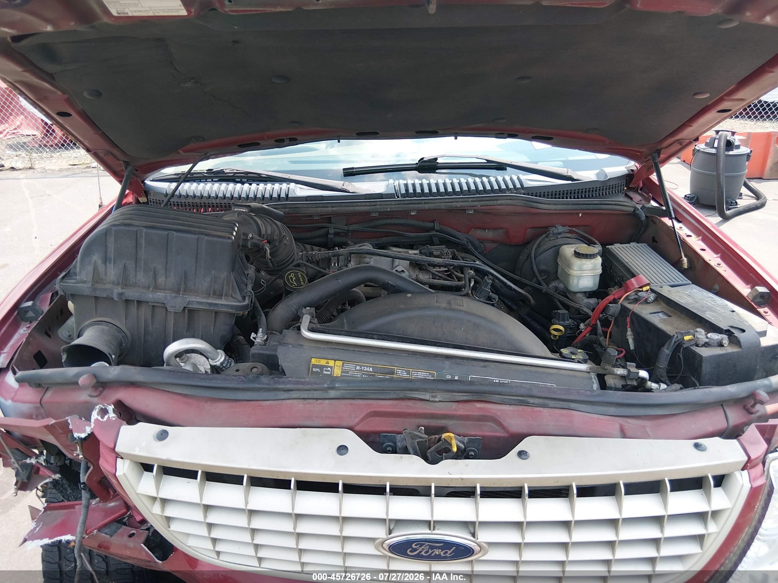 2005 Ford Explorer Eddie Bauer Red vin: 1FMDU74W85UB88467