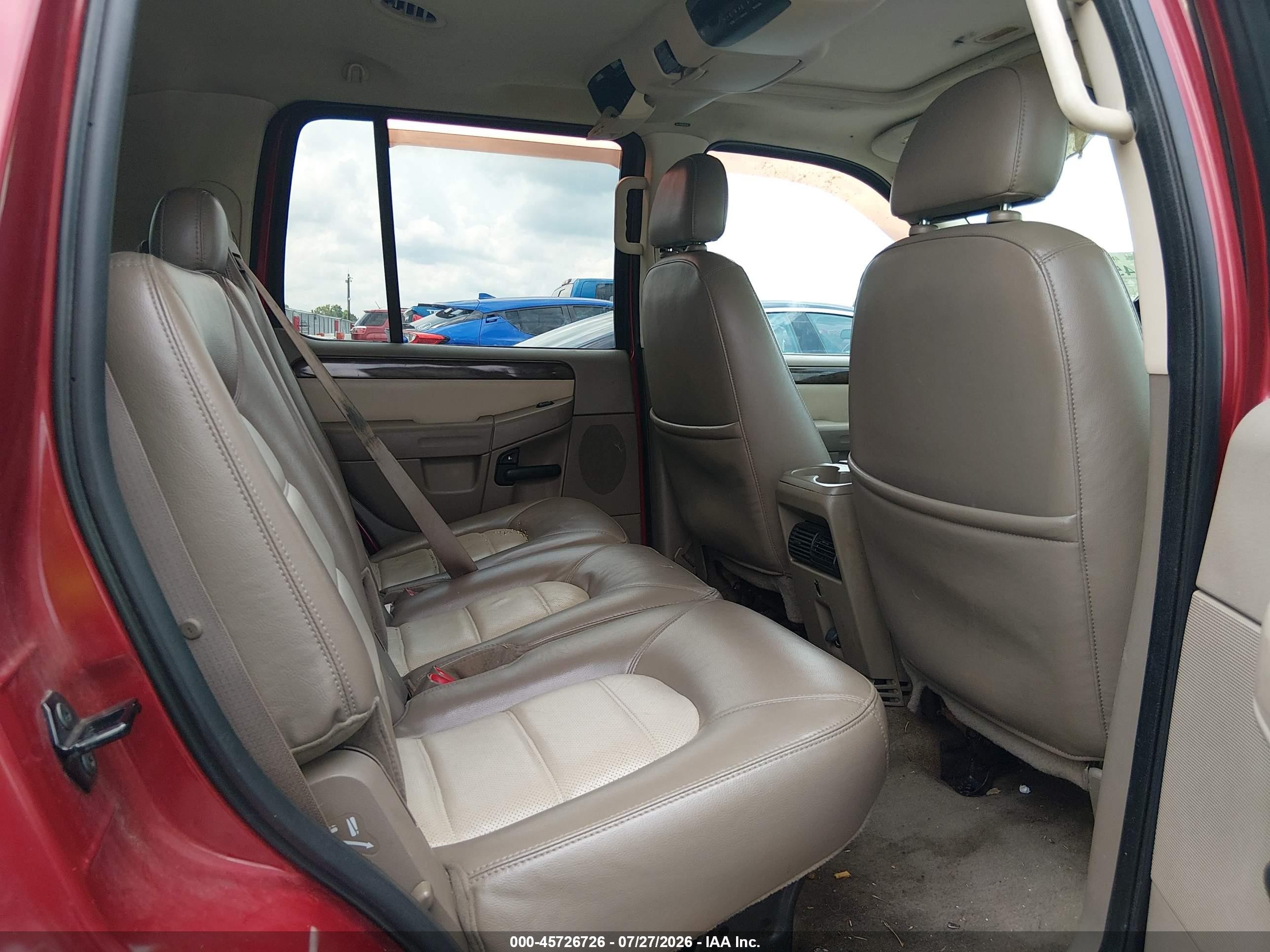 2005 Ford Explorer Eddie Bauer Red vin: 1FMDU74W85UB88467