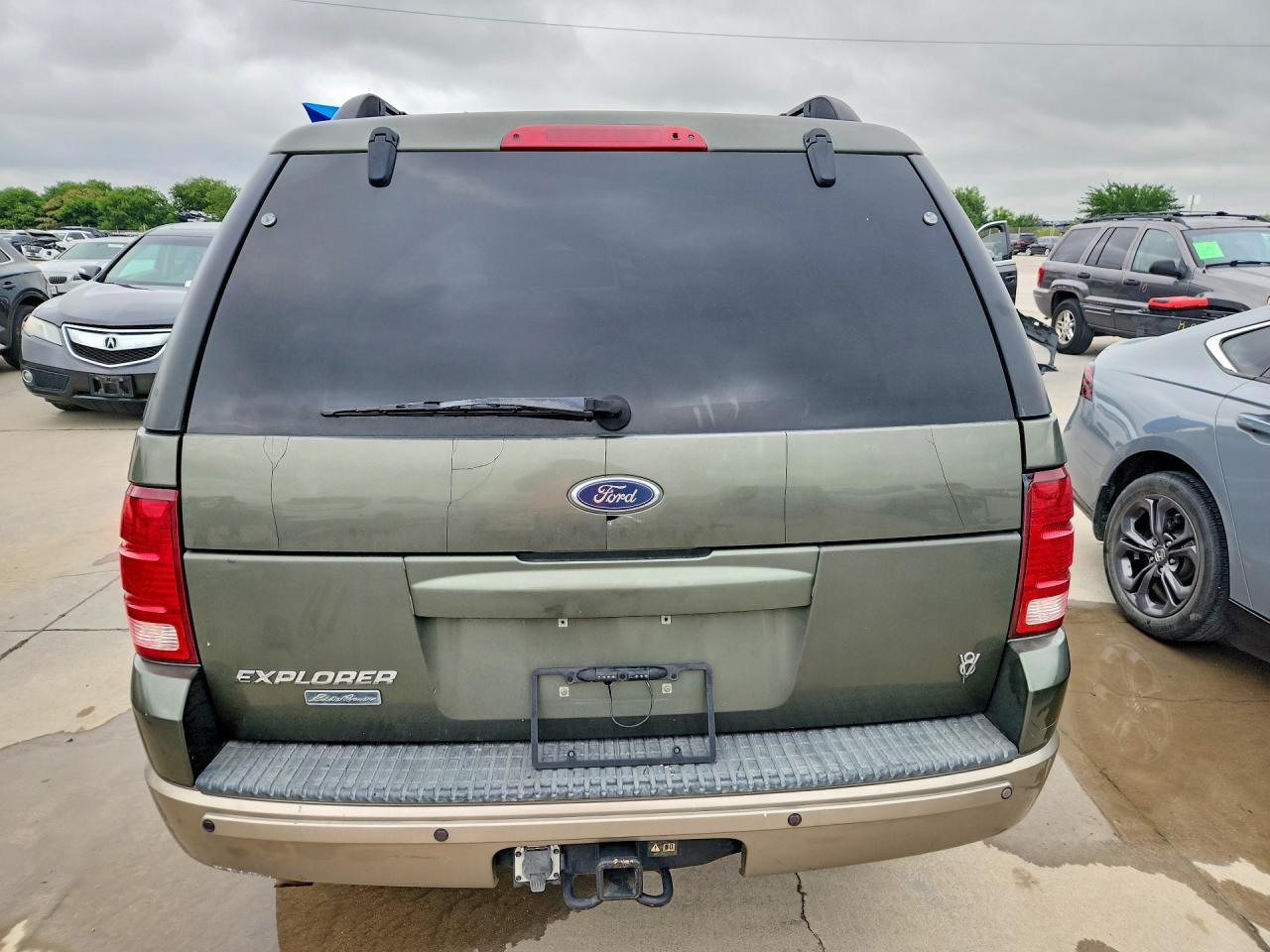 2002 Ford Explorer Eddie Bauer Green vin: 1FMDU74WX2ZC05137