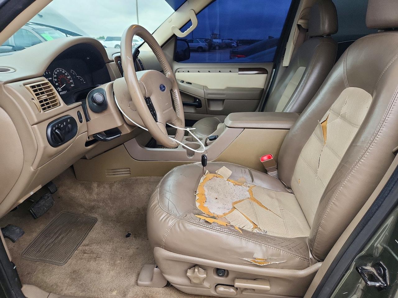 2002 Ford Explorer Eddie Bauer Green vin: 1FMDU74WX2ZC05137