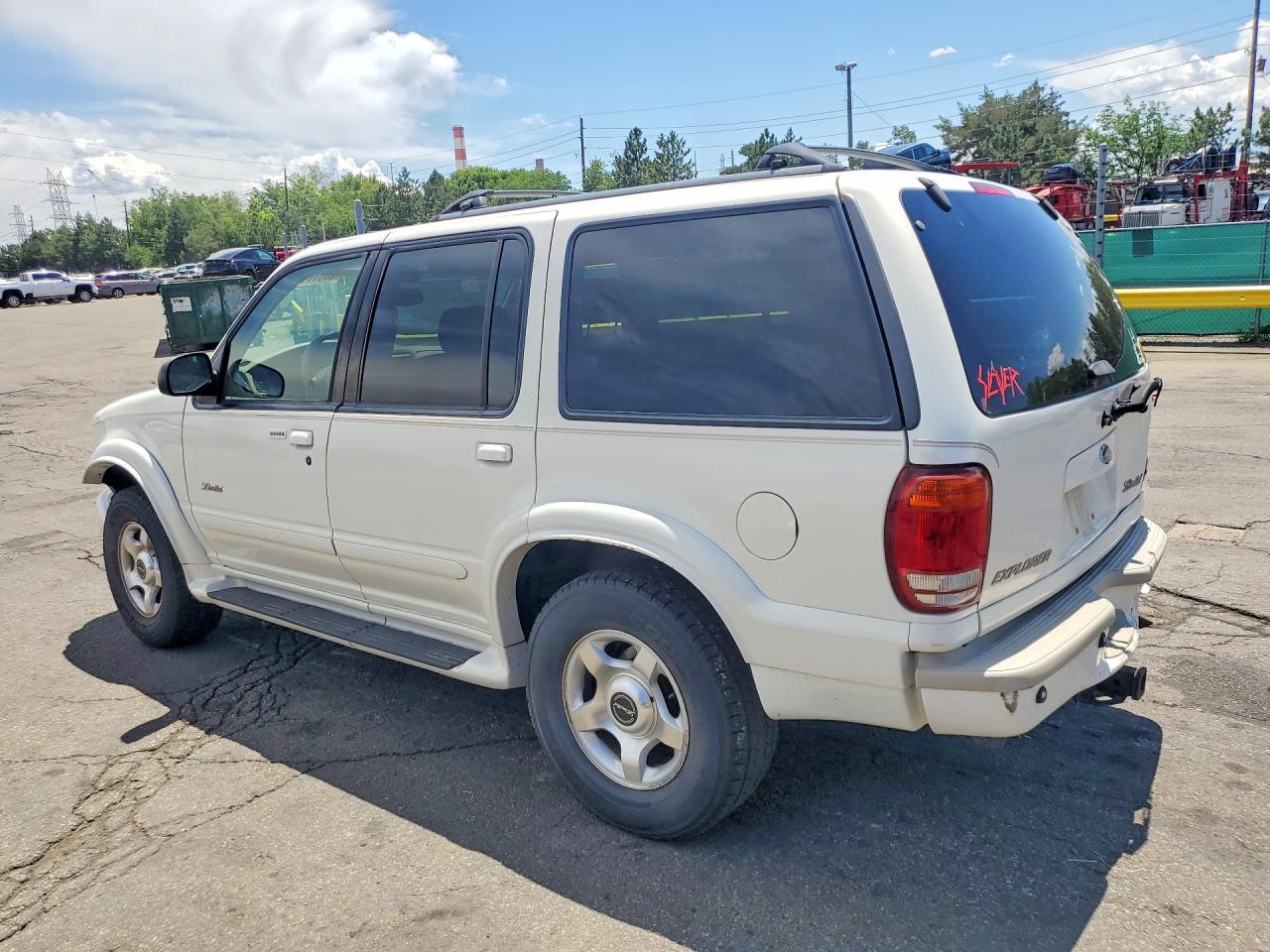 2001 Ford Explorer Eddie Bauer White vin: 1FMDU75E31ZA17063