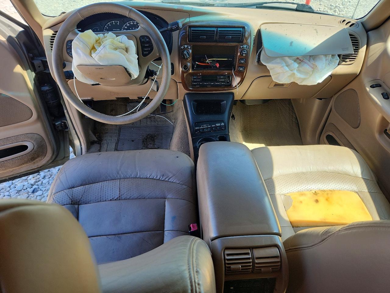 2001 Ford Explorer Limited Tan vin: 1FMDU75E41ZA34079