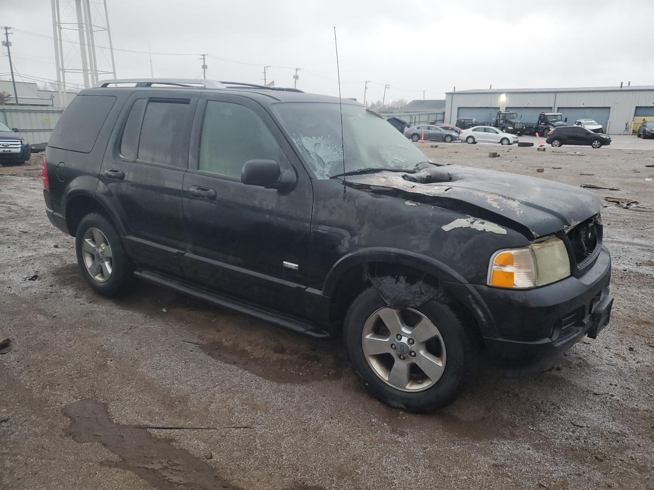 2003 Ford Explorer Limited Black vin: 1FMDU75K03ZB07473