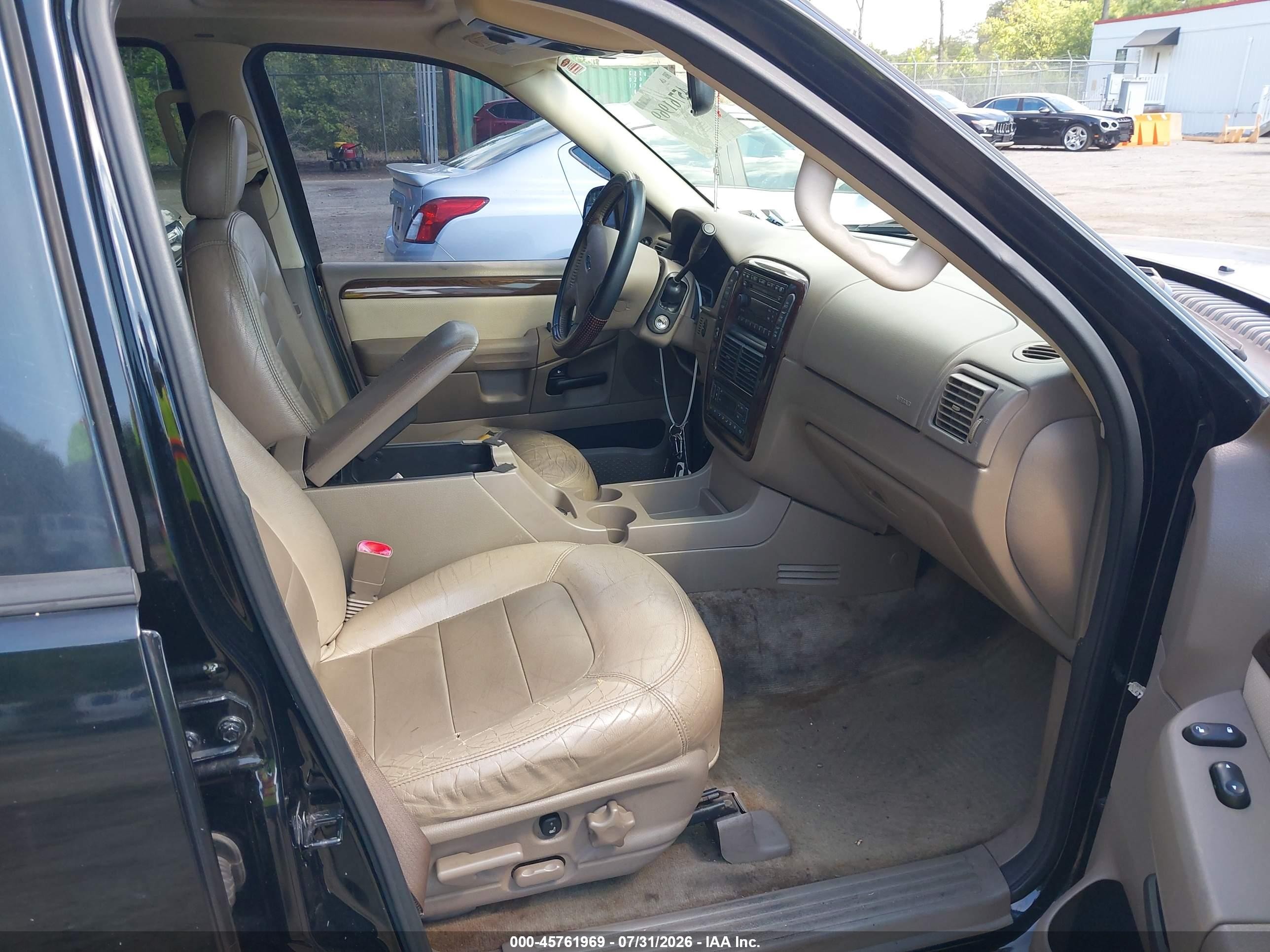 2003 Ford Explorer Limited Black vin: 1FMDU75K93UC34705