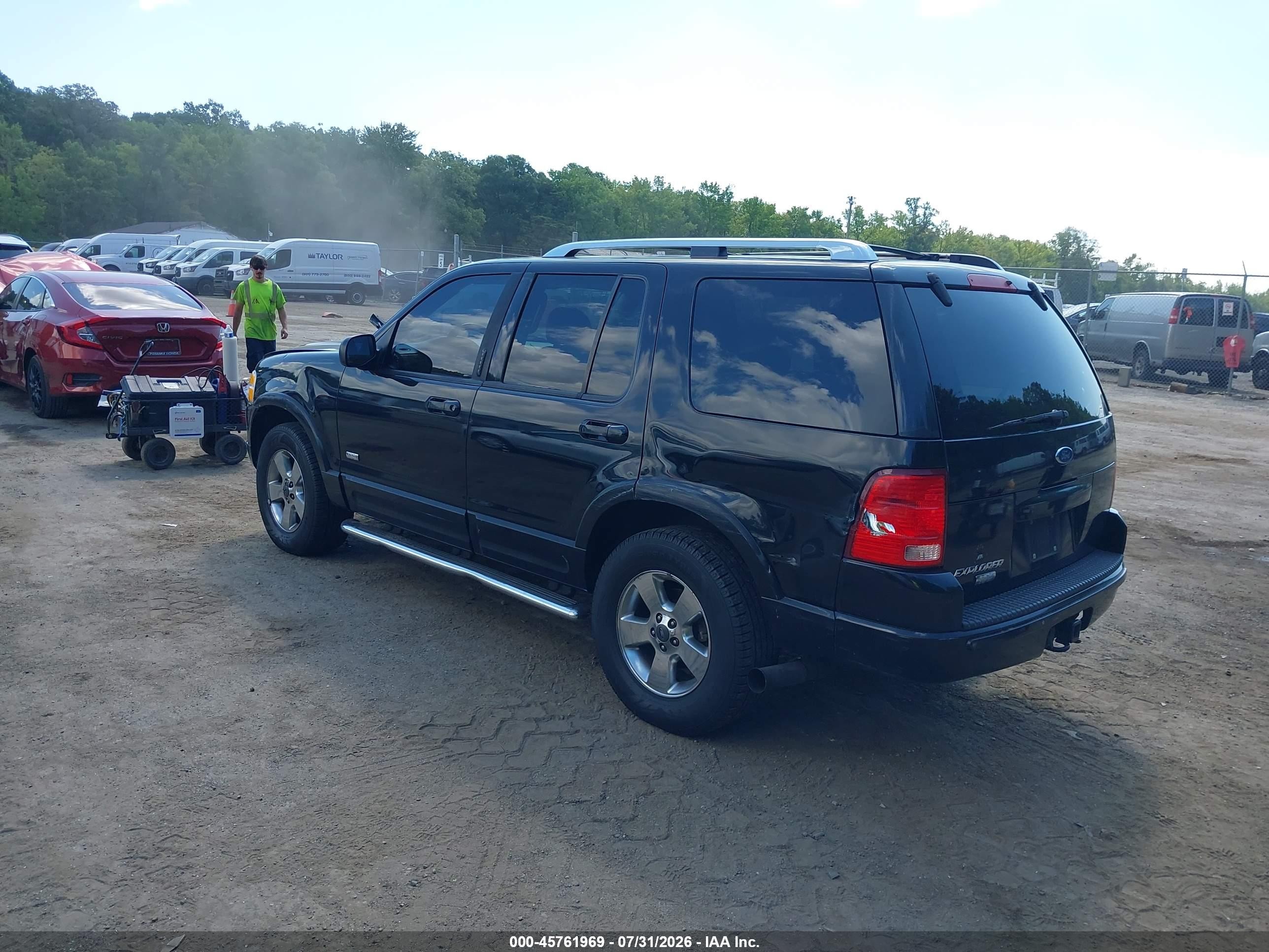 2003 Ford Explorer Limited Black vin: 1FMDU75K93UC34705