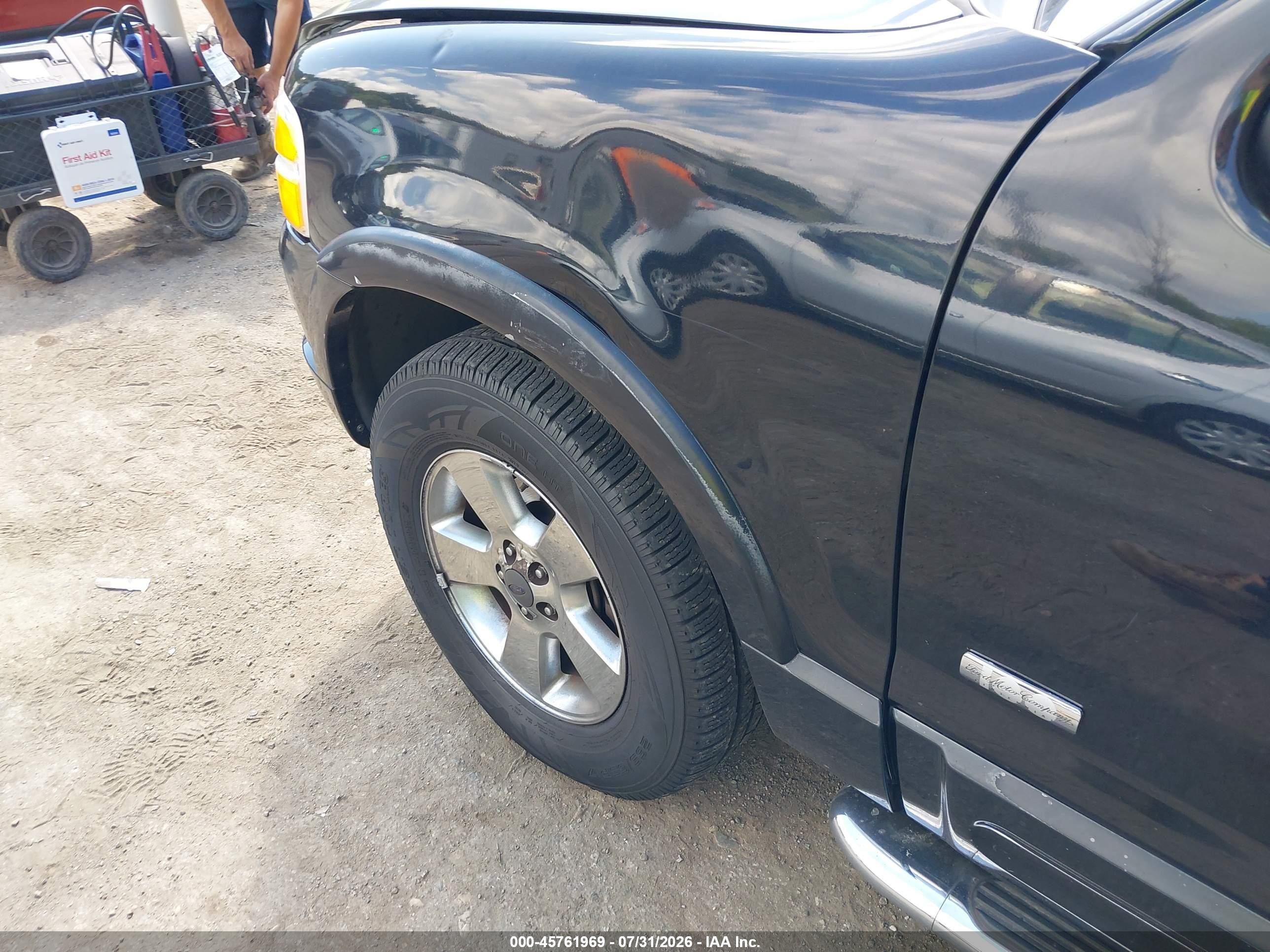 2003 Ford Explorer Limited Black vin: 1FMDU75K93UC34705