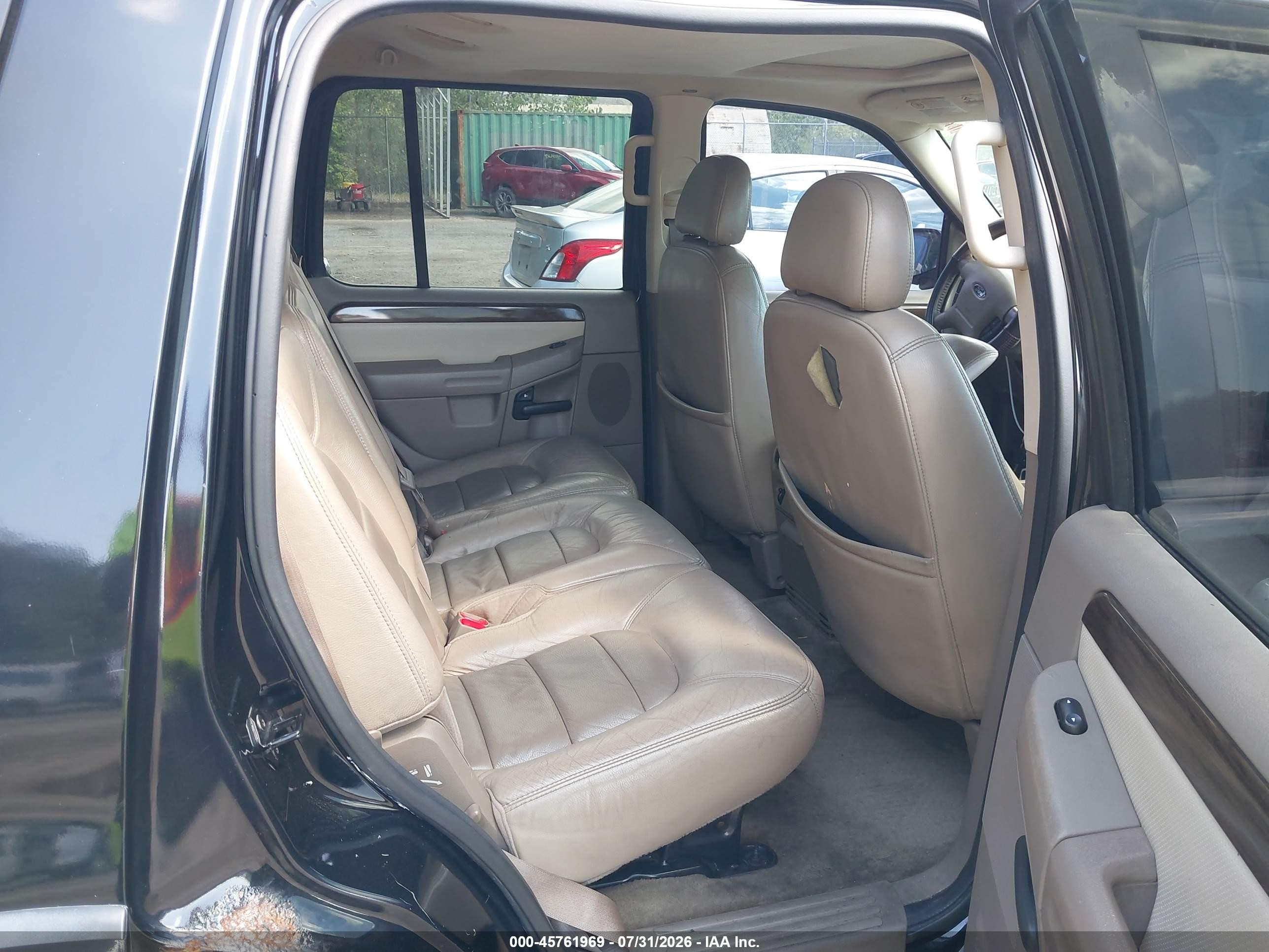 2003 Ford Explorer Limited Black vin: 1FMDU75K93UC34705