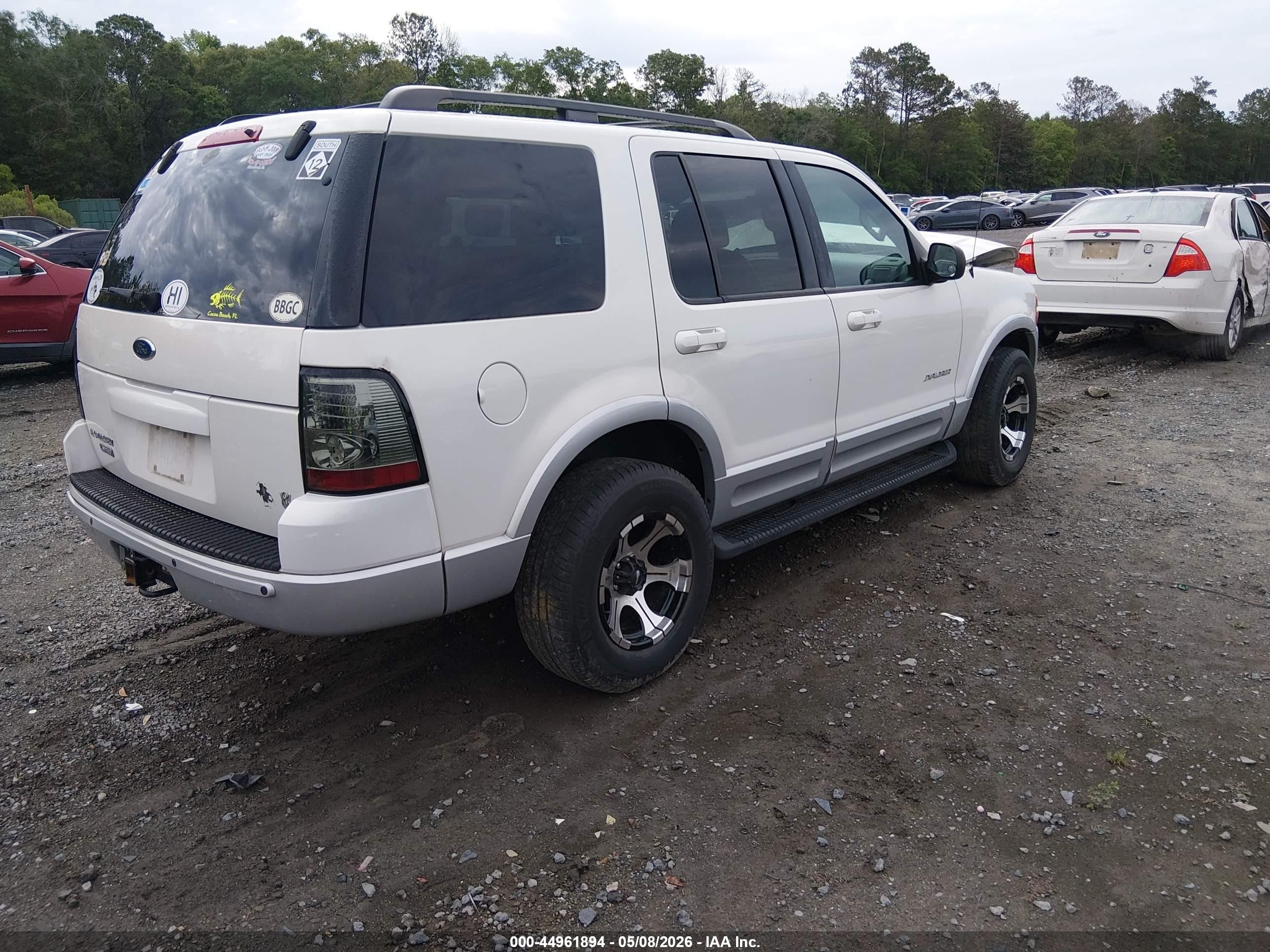 2002 Ford Explorer Limited Белый vin: 1FMDU75W12ZA95710