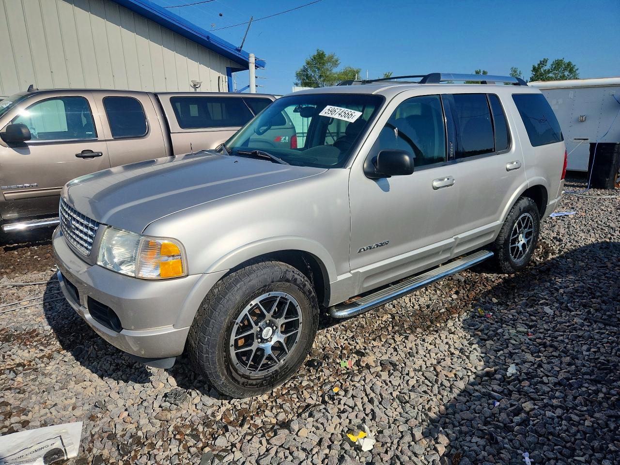 2005 Ford Explorer Limited Silver vin: 1FMDU75W25ZA24441