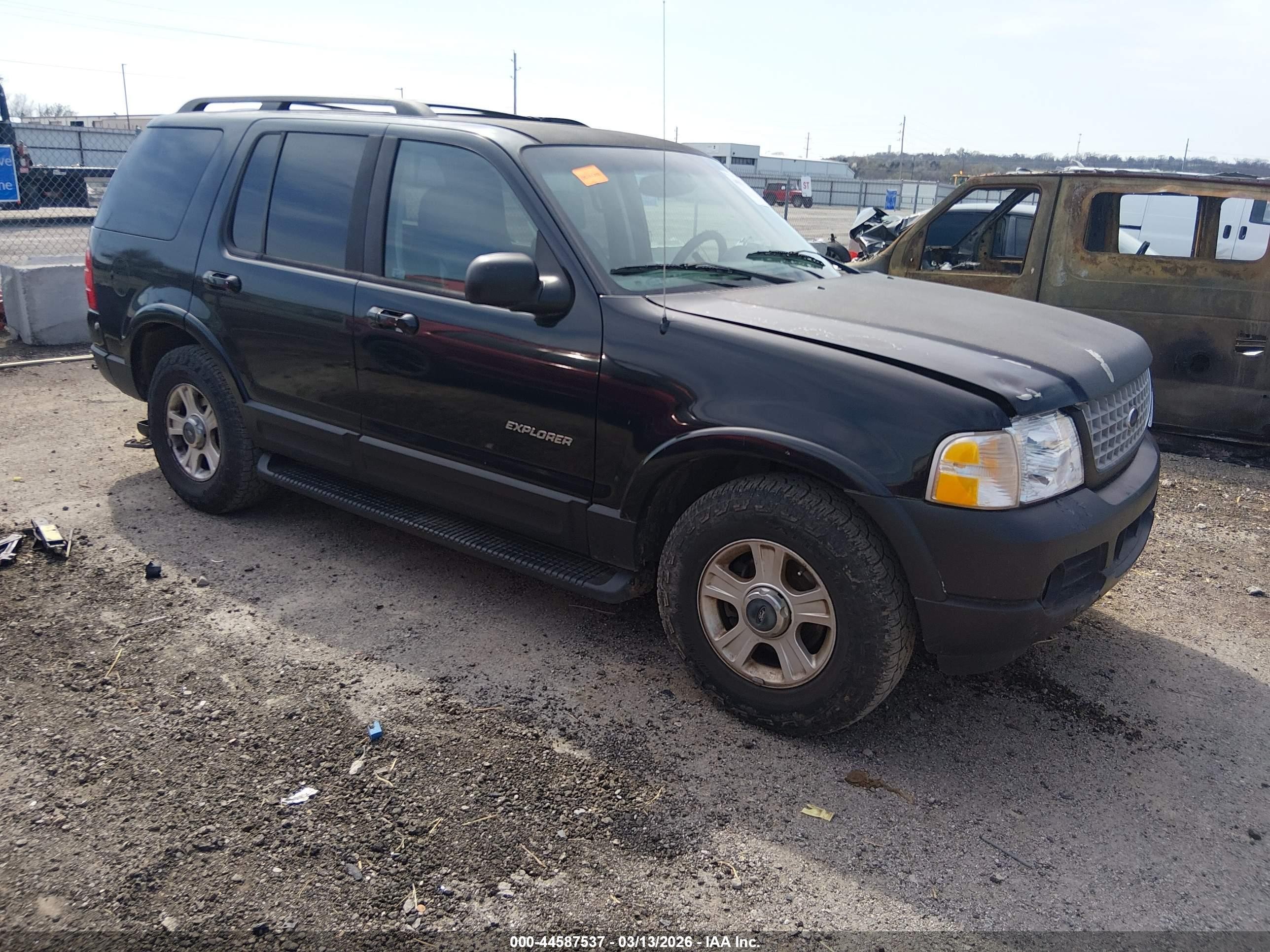 2002 Ford Explorer Limited Black vin: 1FMDU75W42ZB92769