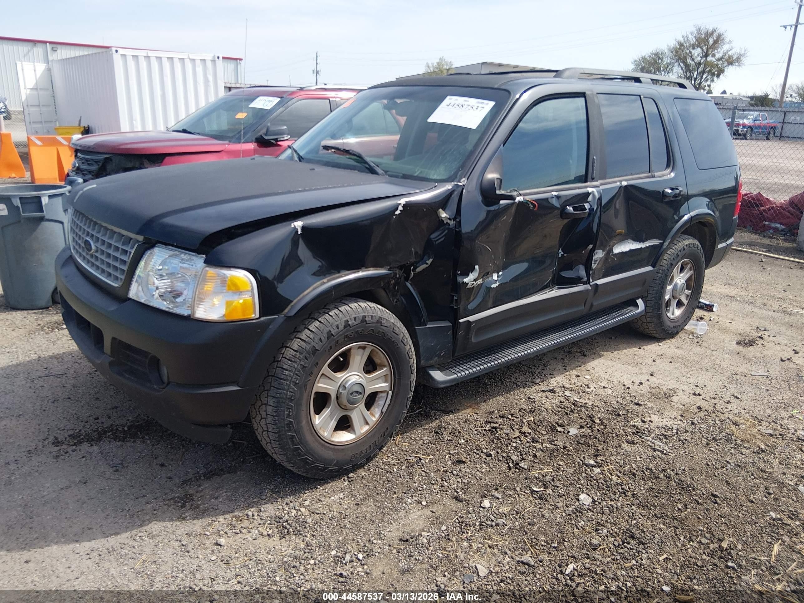 2002 Ford Explorer Limited Black vin: 1FMDU75W42ZB92769