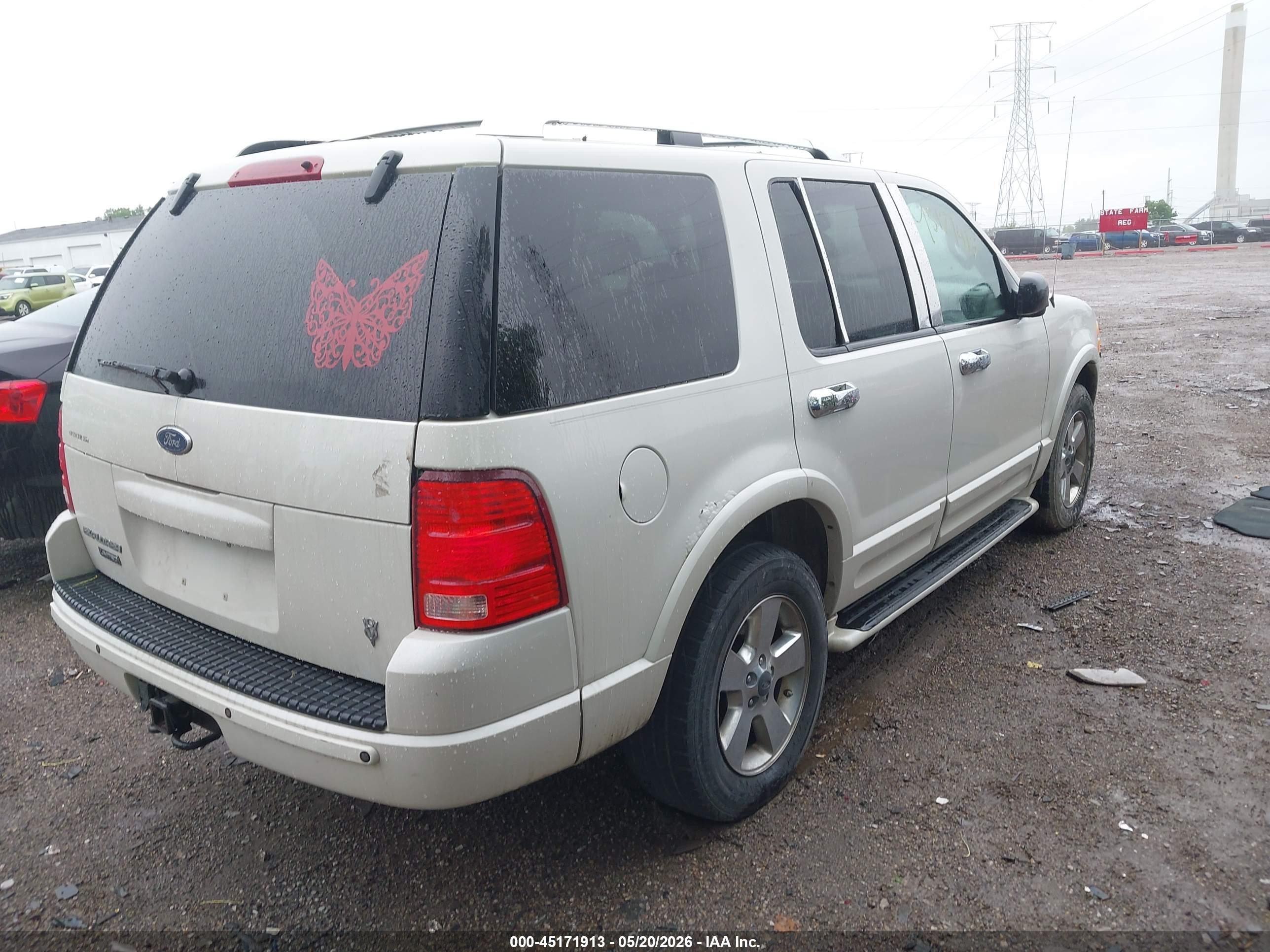 2003 Ford Explorer Limited White vin: 1FMDU75W53ZA83366