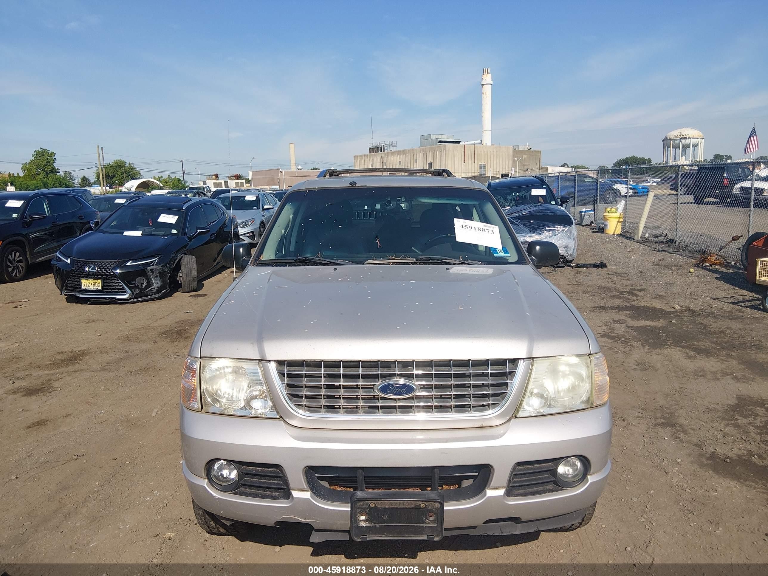 2003 Ford Explorer Limited Silver vin: 1FMDU75W93UC55623
