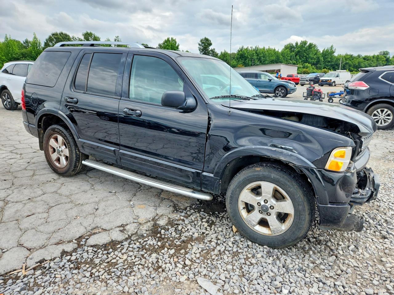 2004 Ford Explorer Limited Black vin: 1FMDU75W94ZB04513
