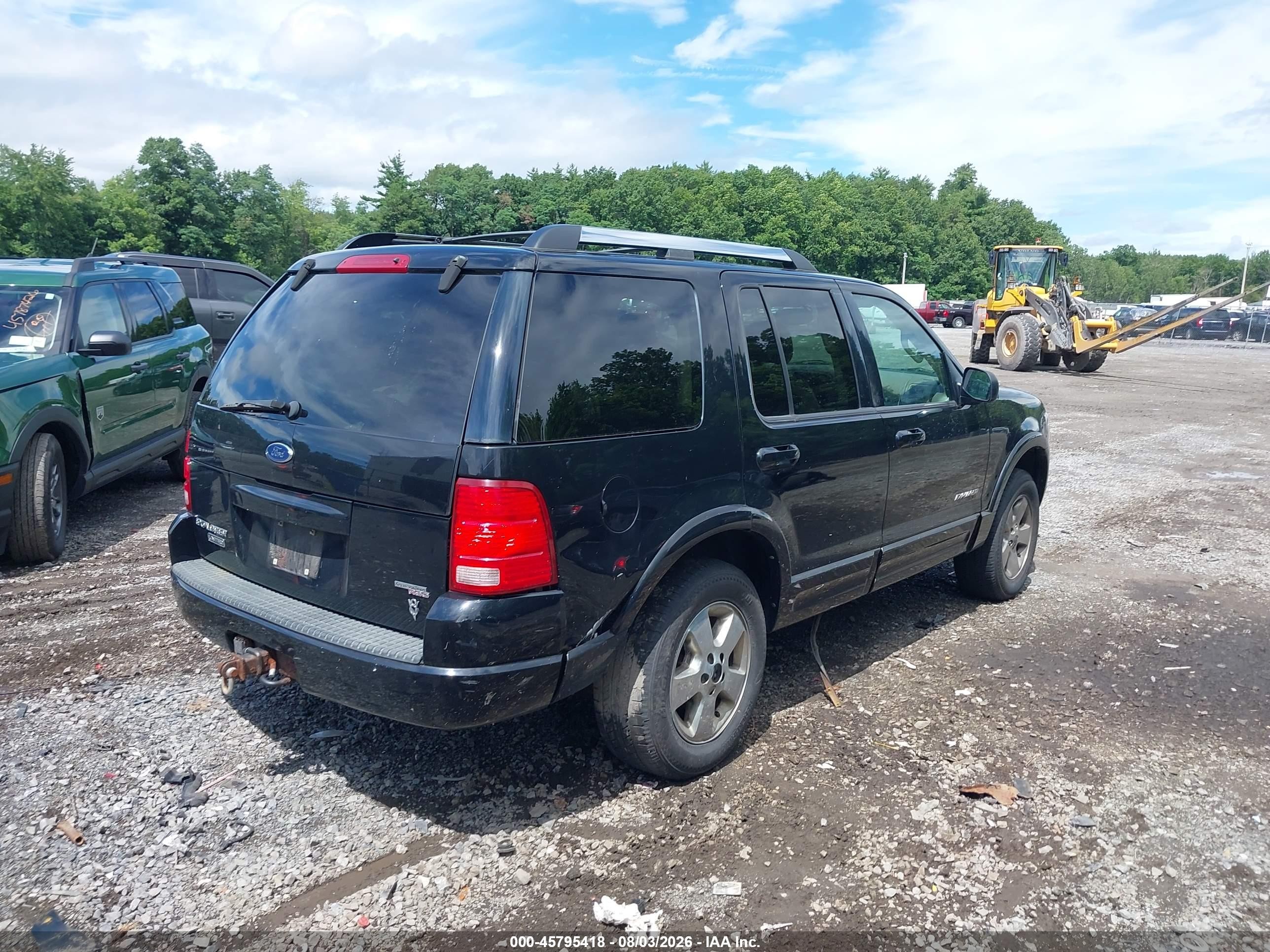 2005 Ford Explorer Limited Black vin: 1FMDU75WX5UB48888