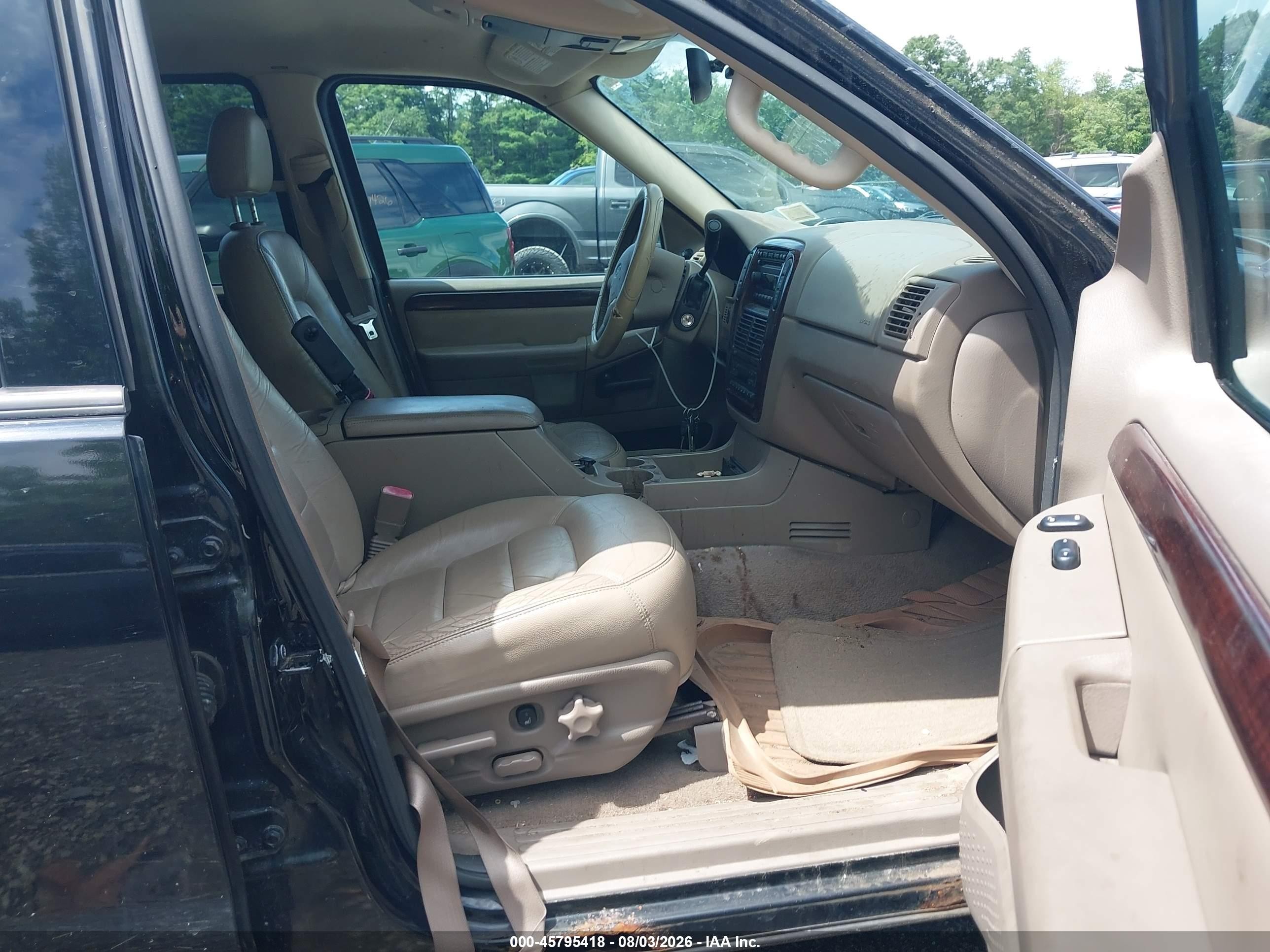 2005 Ford Explorer Limited Black vin: 1FMDU75WX5UB48888