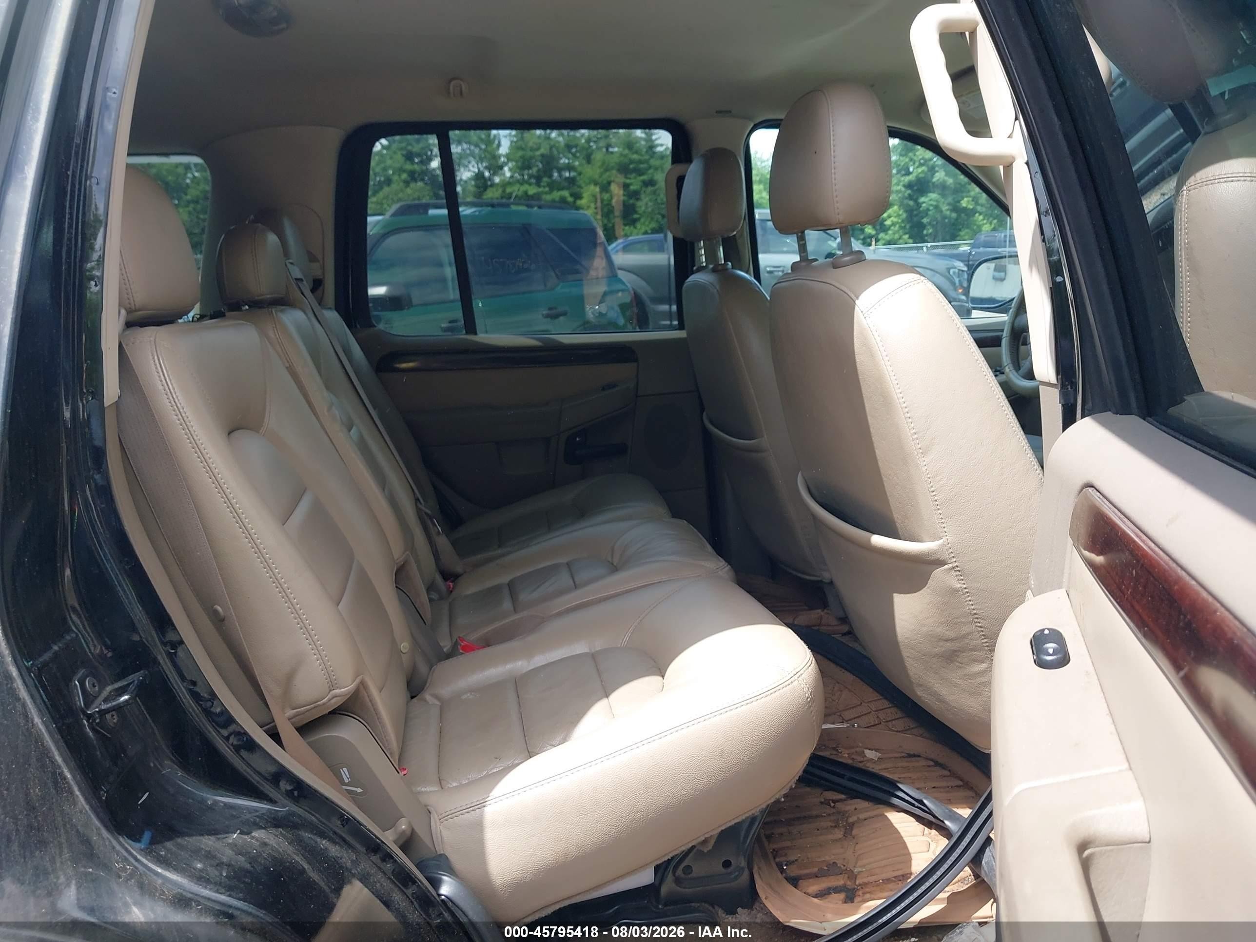 2005 Ford Explorer Limited Black vin: 1FMDU75WX5UB48888