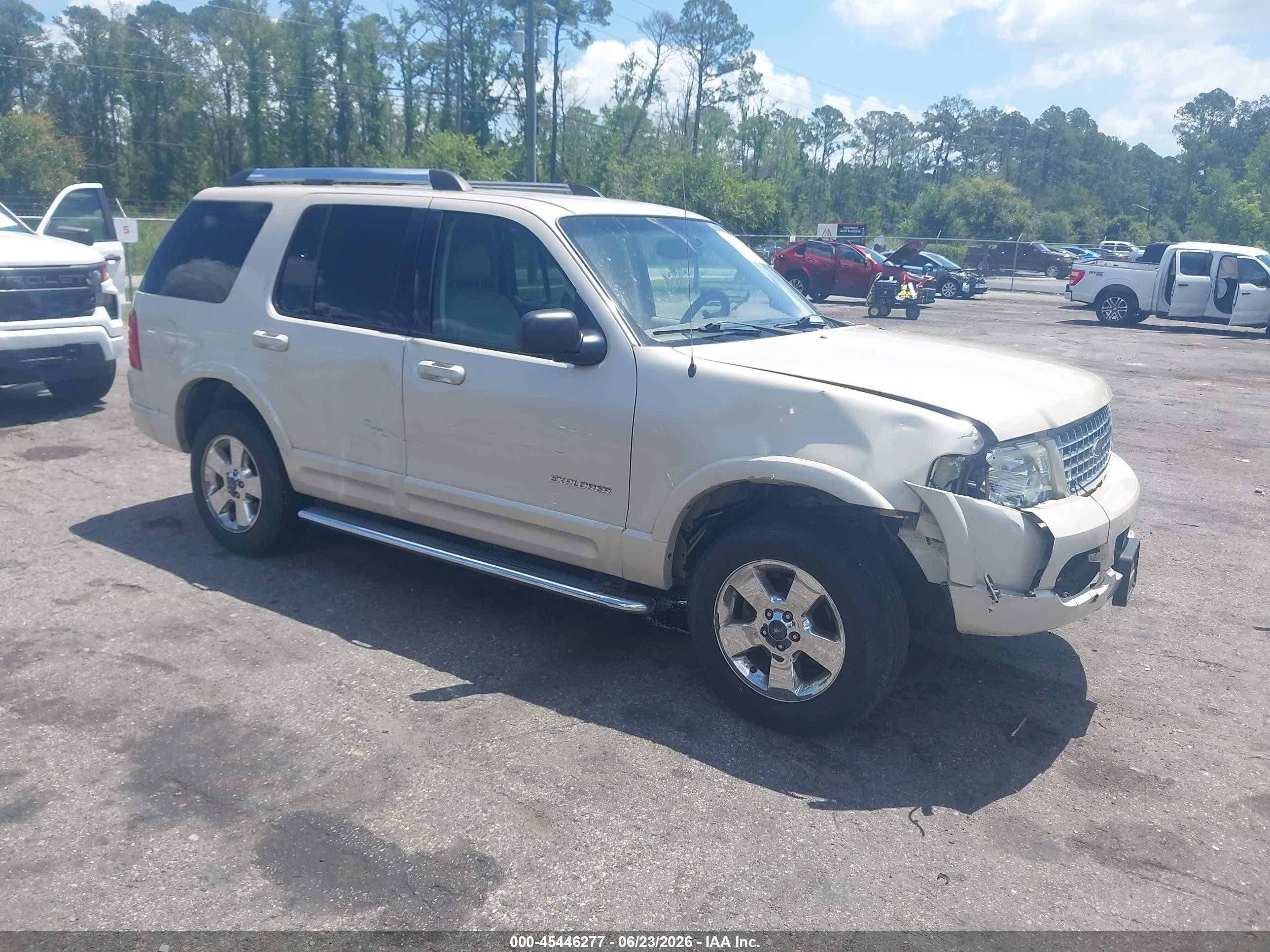 2005 Ford Explorer Limited Cream vin: 1FMDU75WX5ZA26065