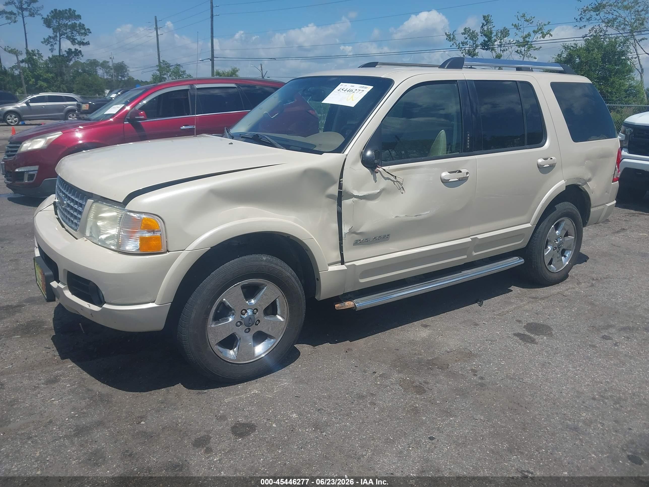 2005 Ford Explorer Limited Cream vin: 1FMDU75WX5ZA26065
