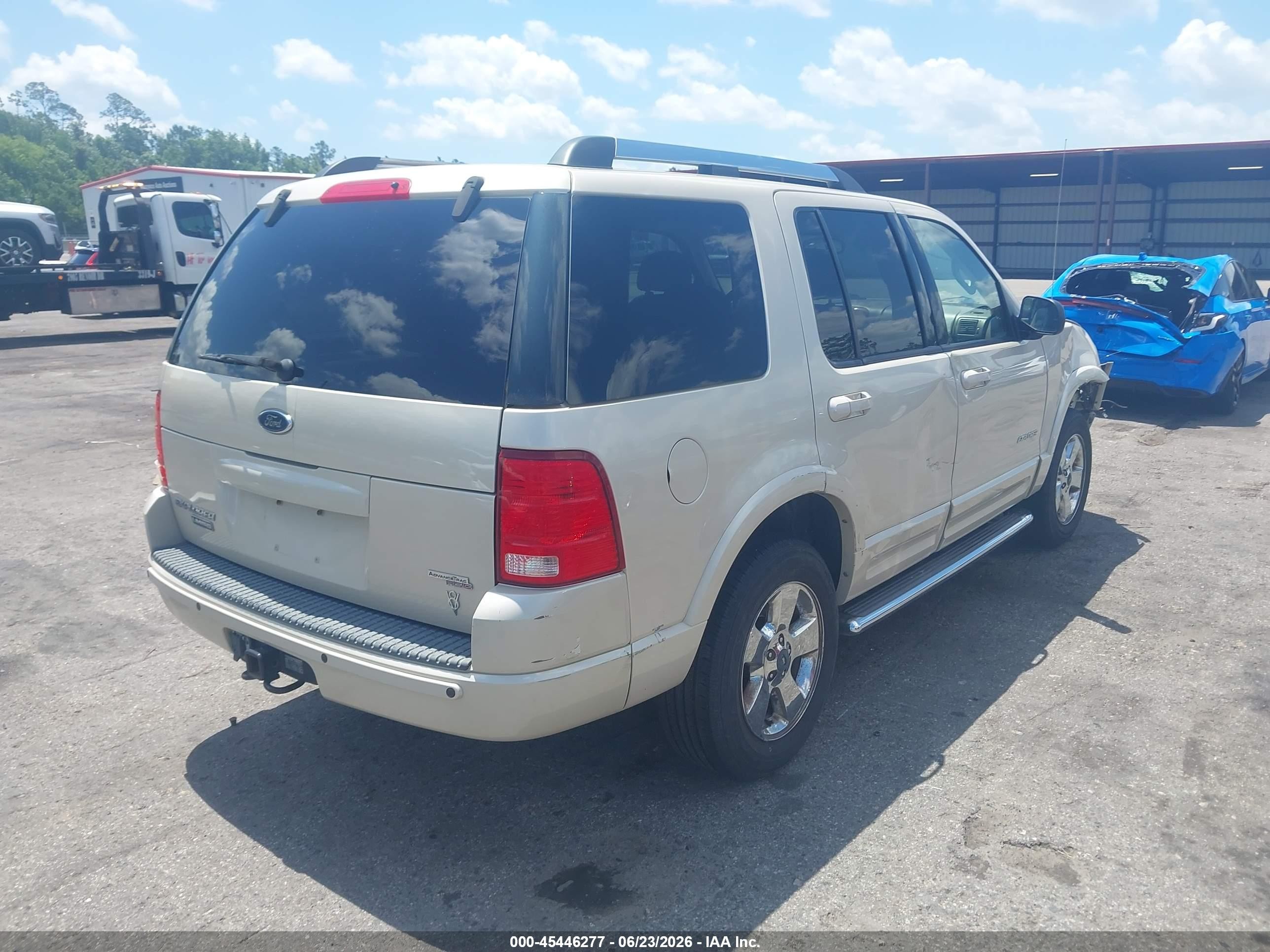 2005 Ford Explorer Limited Cream vin: 1FMDU75WX5ZA26065