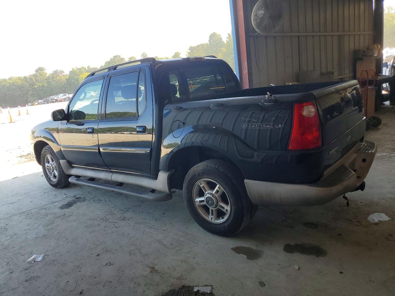 2003 Ford Explorer Sport Trac Black vin: 1FMDU77E53UB28484