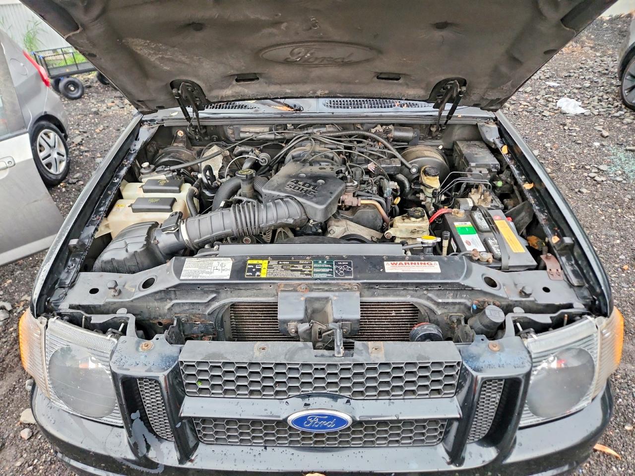 2004 Ford Explorer Sport Trac Черный vin: 1FMDU77K04UB03127