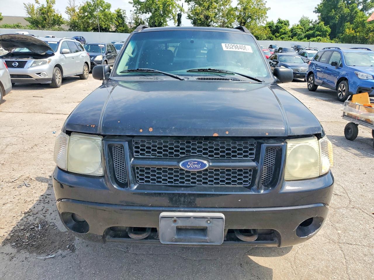 2005 Ford Explorer Sport Trac Black vin: 1FMDU77K85UB63819