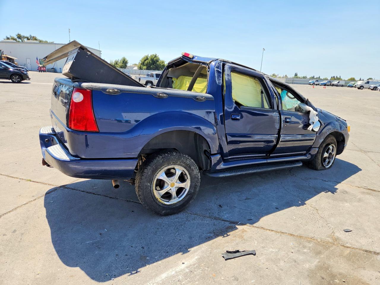2004 Ford Explorer Sport Trac Blue vin: 1FMDU77KX4UA61632