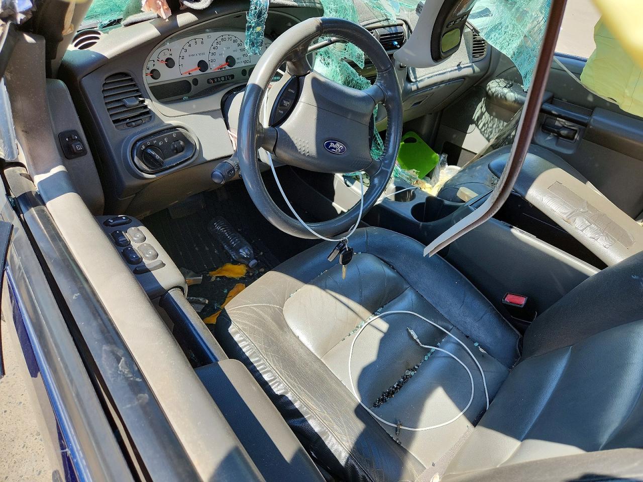 2004 Ford Explorer Sport Trac Blue vin: 1FMDU77KX4UA61632