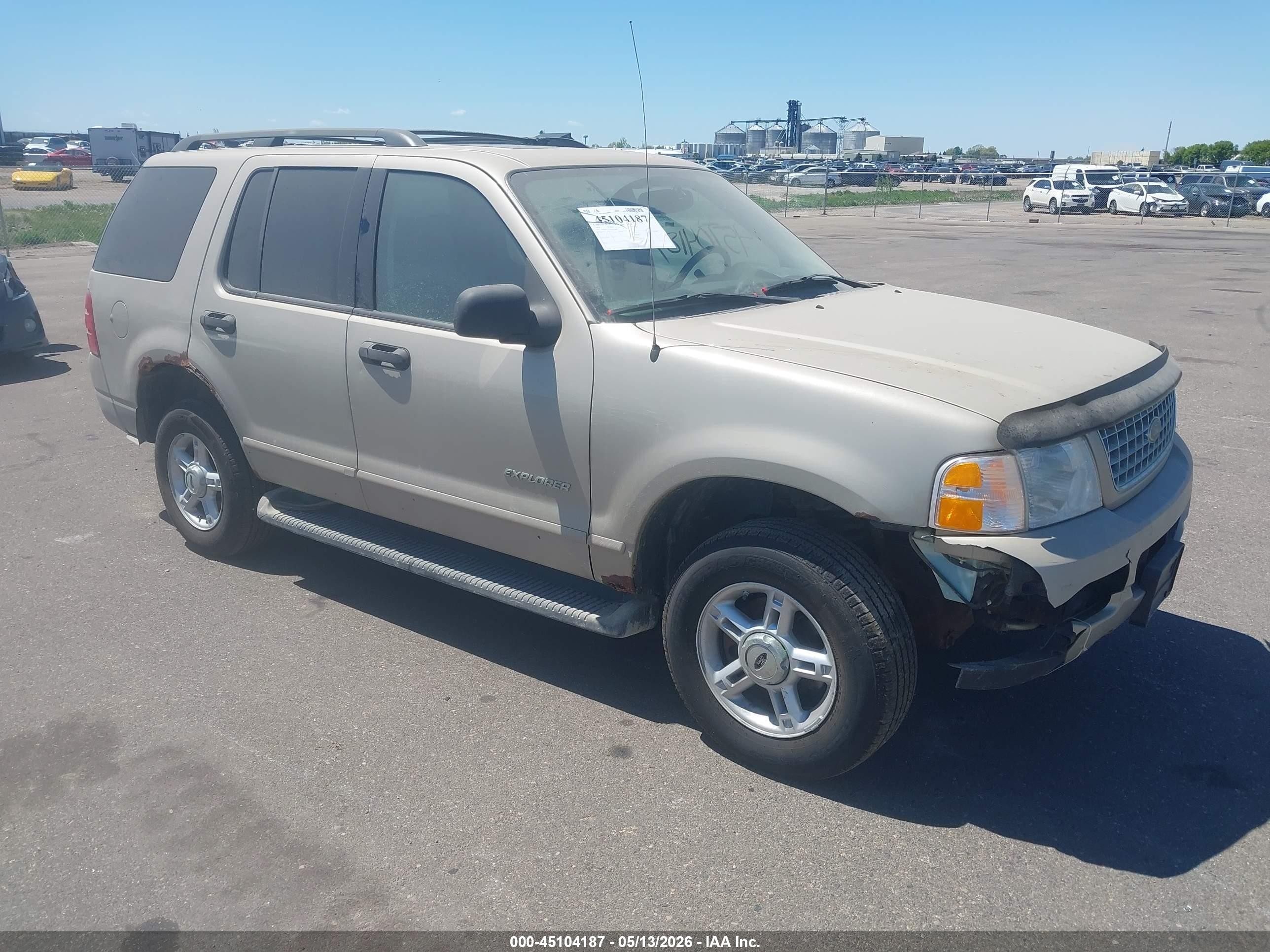2004 Ford Explorer Xlt Золотой vin: 1FMDU83K84ZA37649