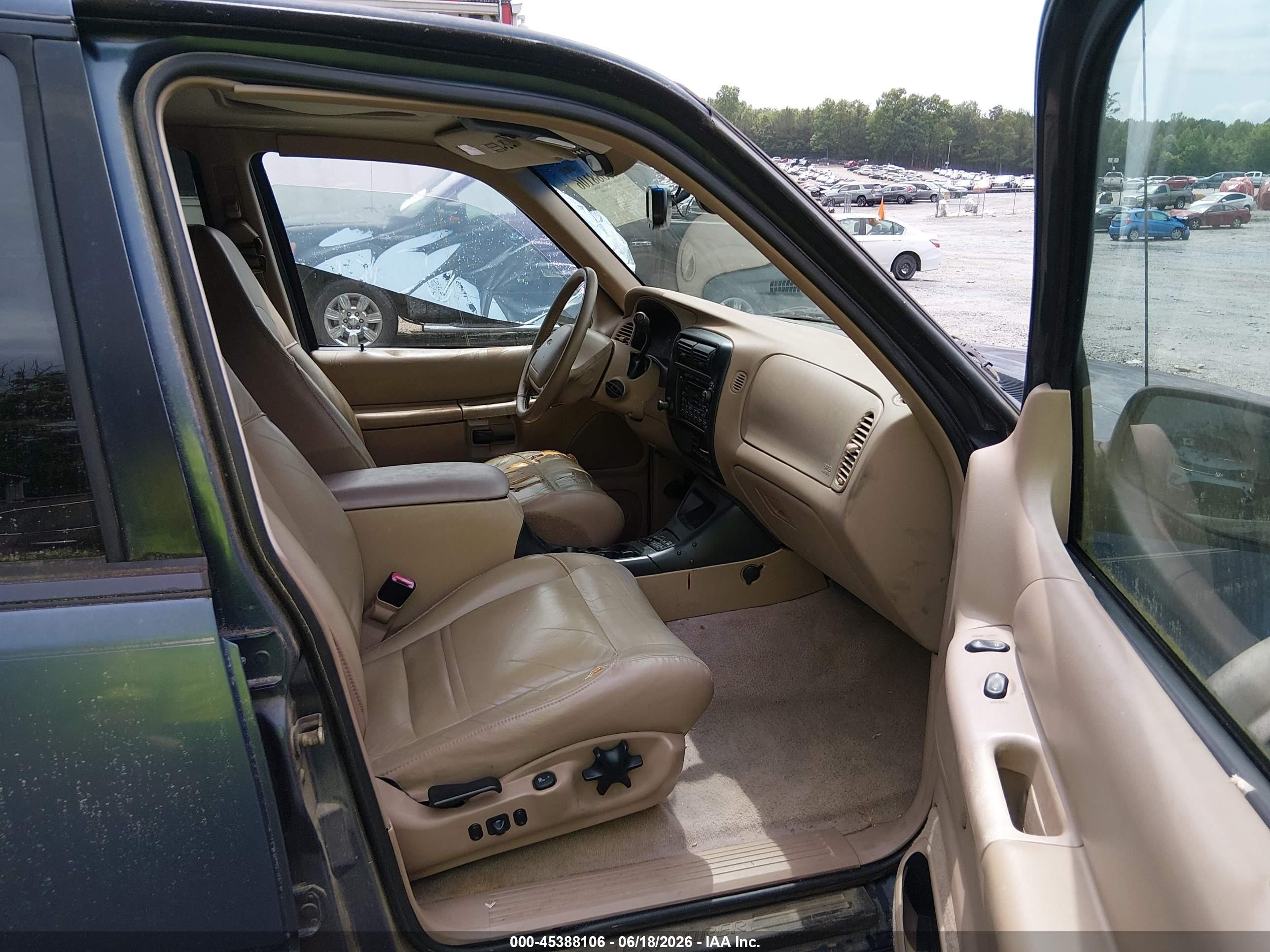 2001 Ford Explorer Eddie Bauer Blue vin: 1FMDU84P41ZA53174