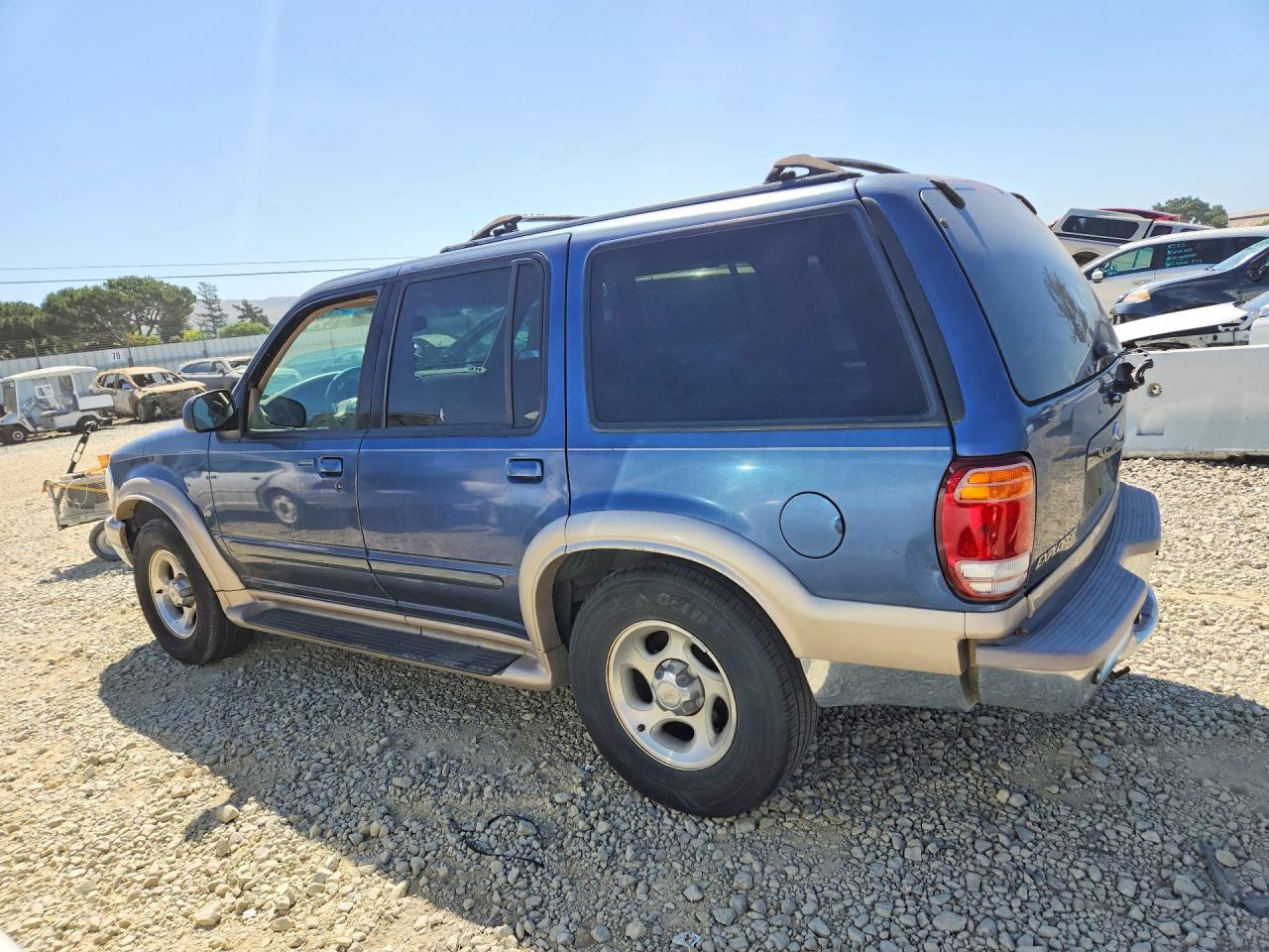 2000 Ford Explorer Eddie Bauer Blue vin: 1FMDU84P8YZB19428