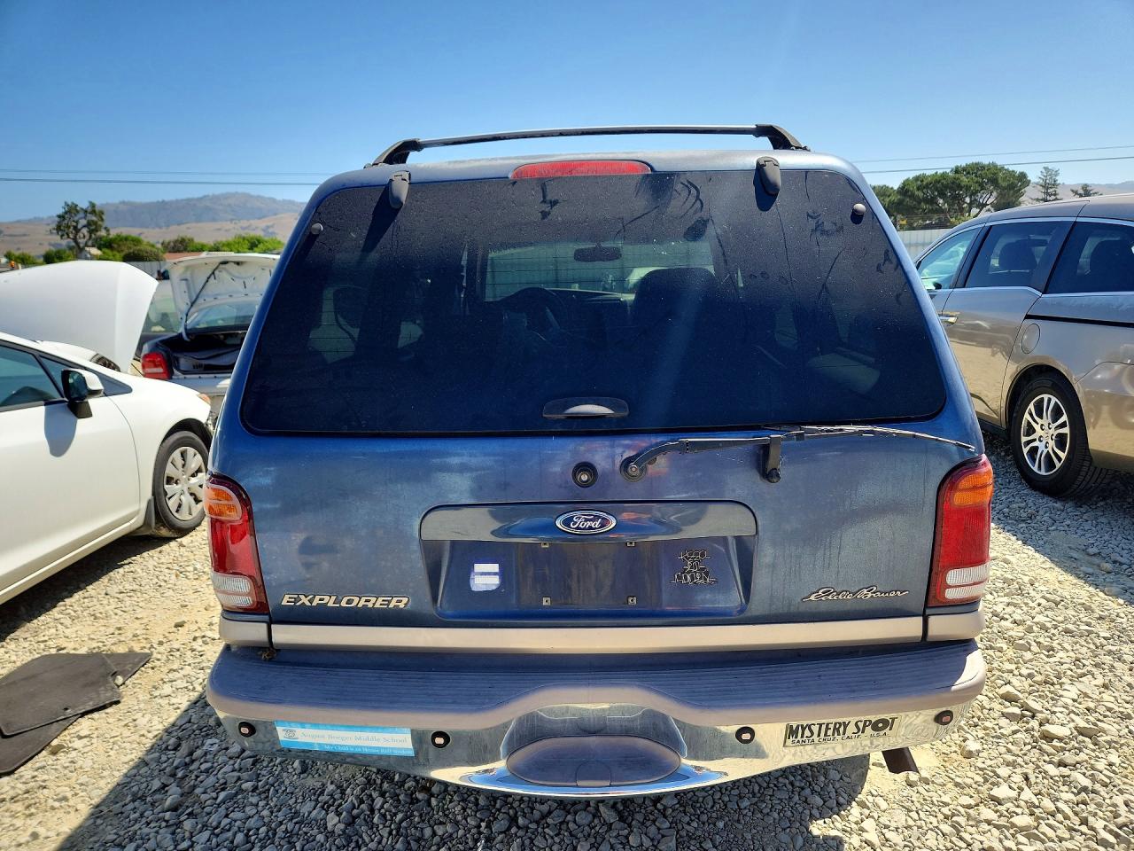 2000 Ford Explorer Eddie Bauer Blue vin: 1FMDU84P8YZB19428