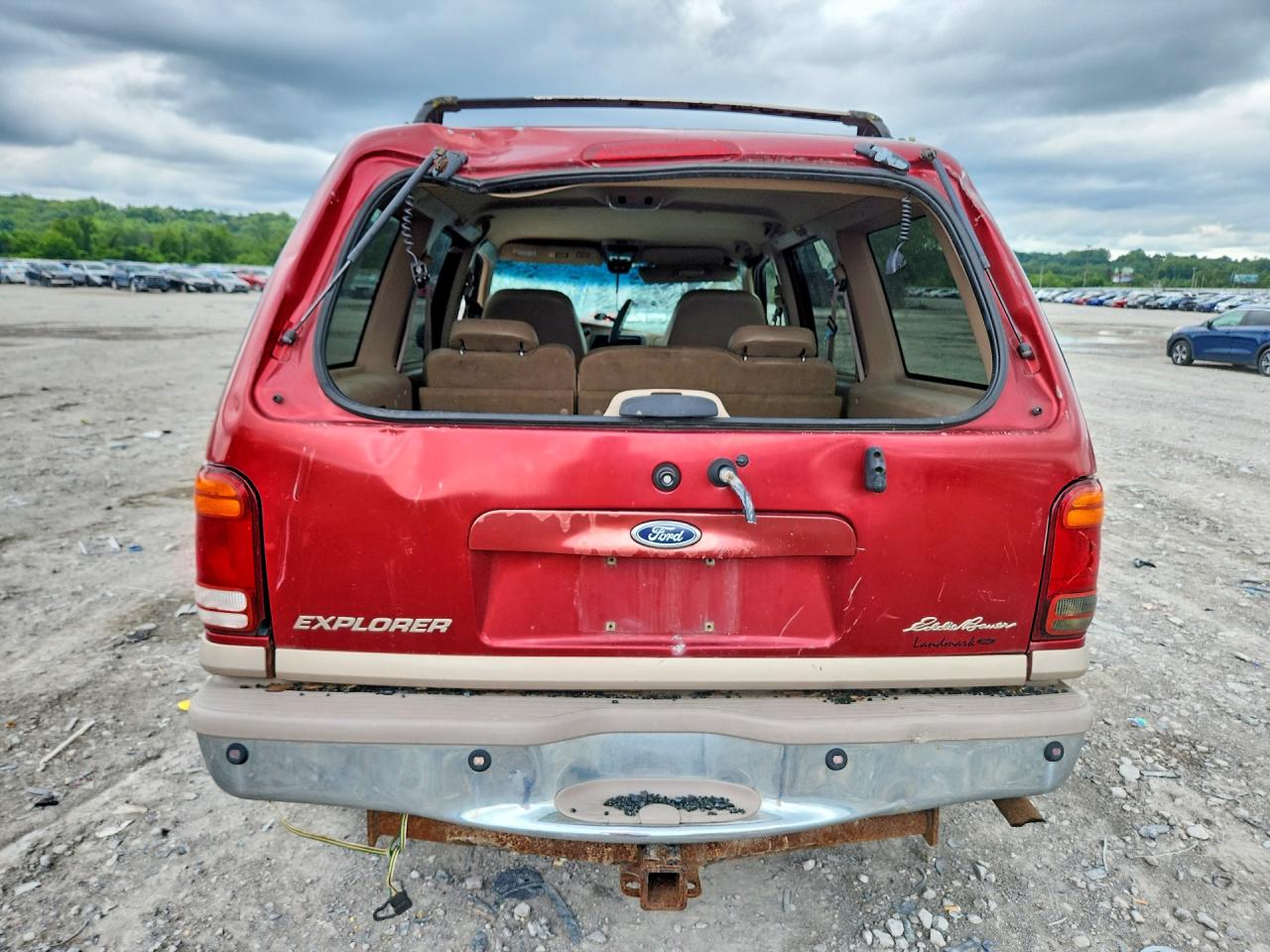 2001 Ford Explorer Eddie Bauer Красный vin: 1FMDU84PX1ZA52773