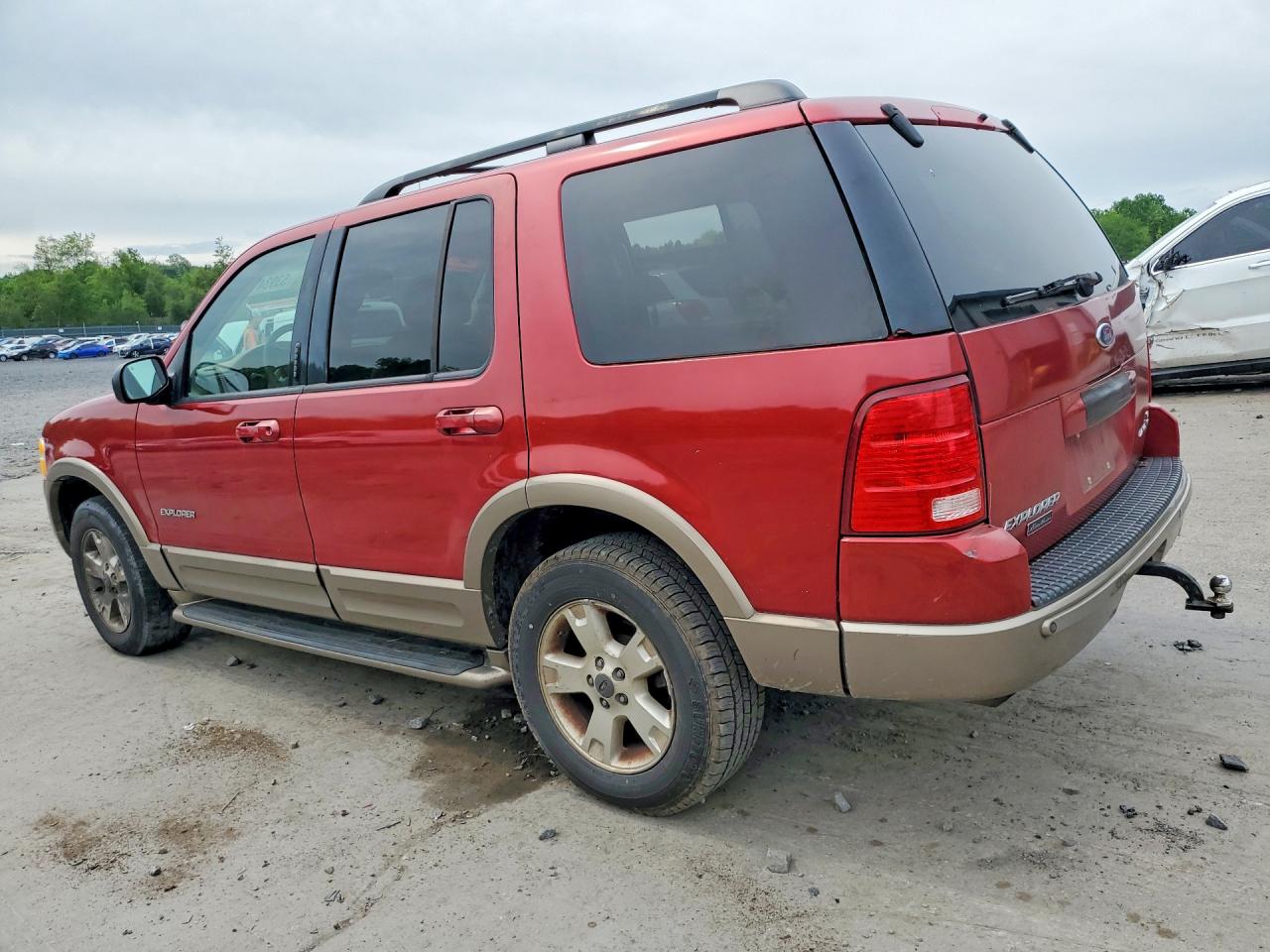 2004 Ford Explorer Eddie Bauer Темно-бордовый vin: 1FMDU84W04ZA40174