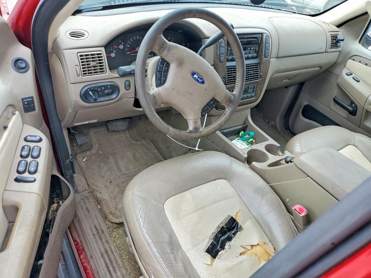 2004 Ford Explorer Eddie Bauer Темно-бордовый vin: 1FMDU84W04ZA40174