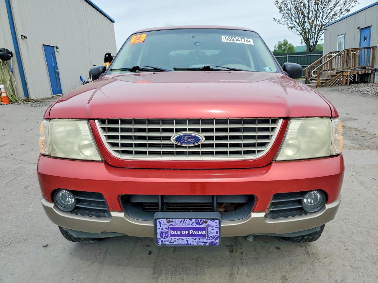 2004 Ford Explorer Eddie Bauer Темно-бордовый vin: 1FMDU84W04ZA40174