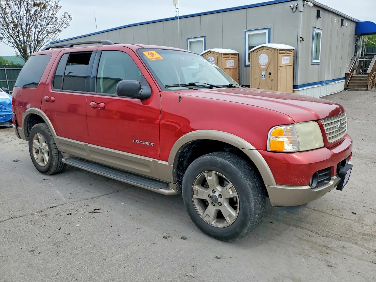 2004 Ford Explorer Eddie Bauer Темно-бордовый vin: 1FMDU84W04ZA40174